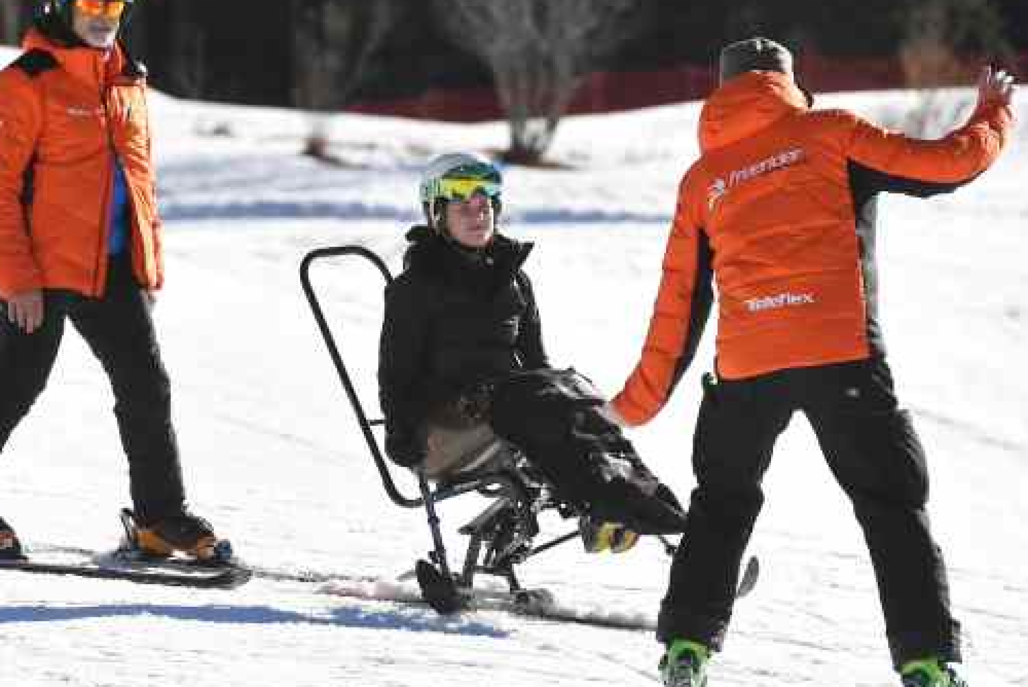 Con il monosci sulle piste, grazie a Freerider Sport Events