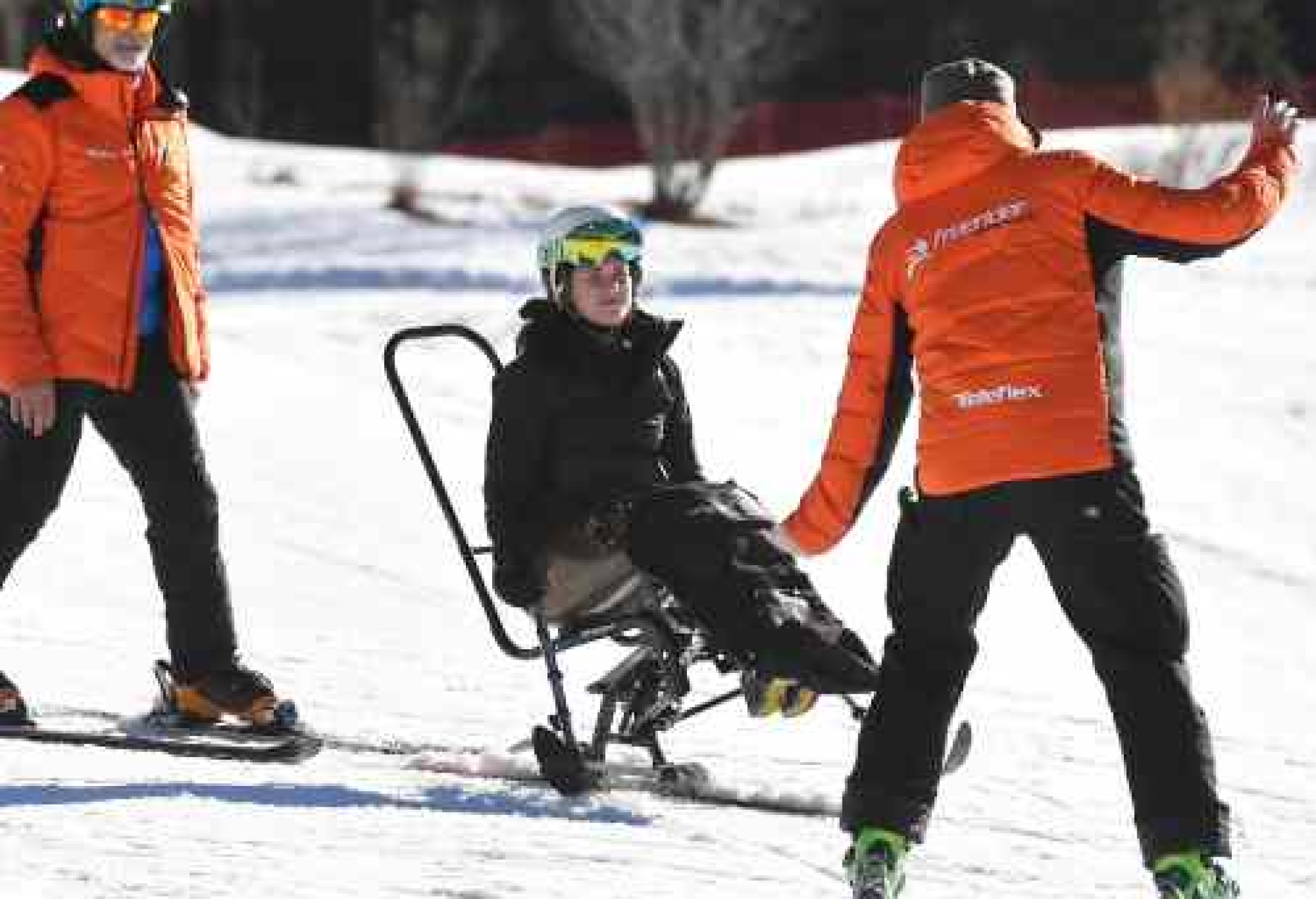 Con il monosci sulle piste, grazie a Freerider Sport Events