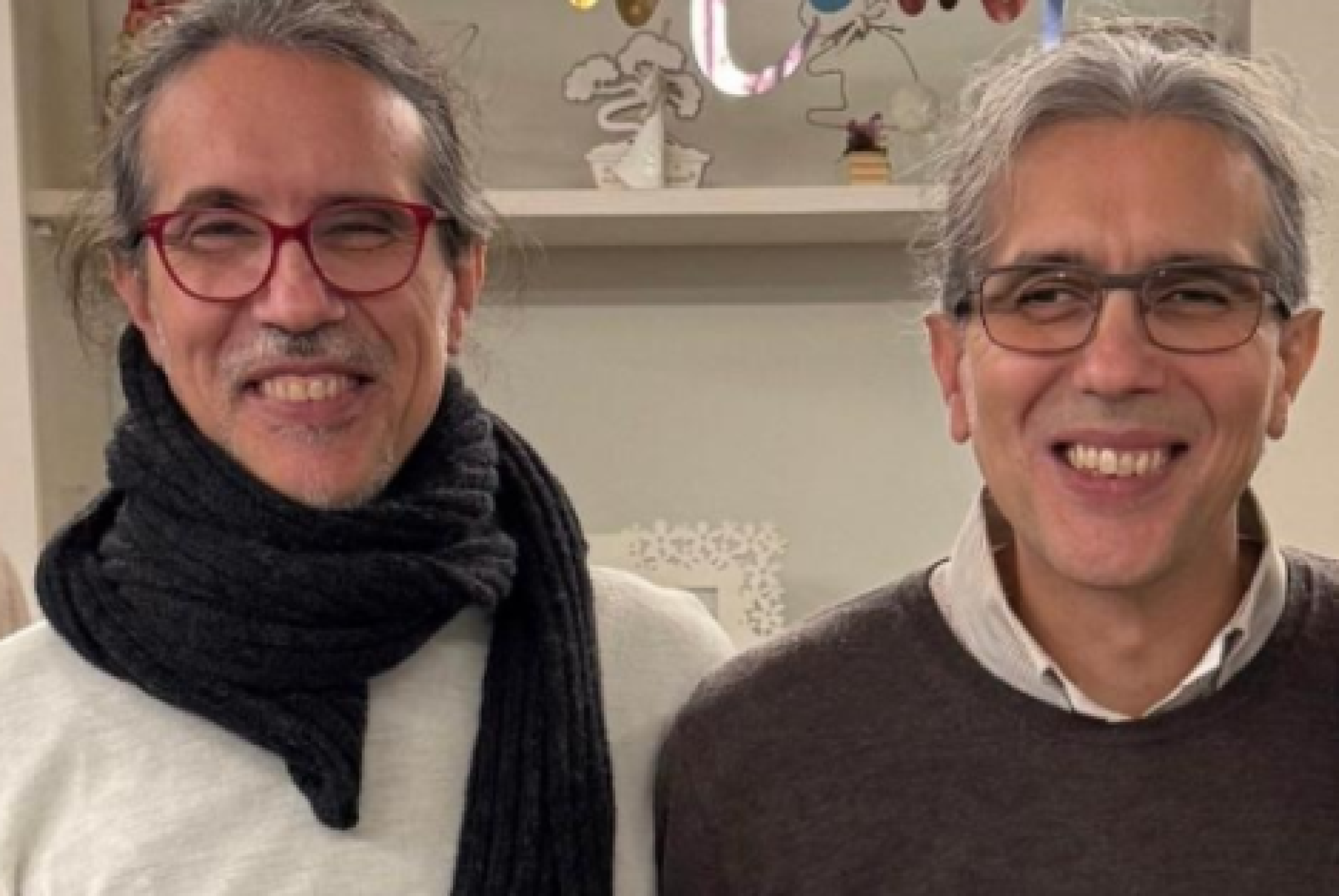 Da sinistra, Gianluca ed Emanuele Rapisarda