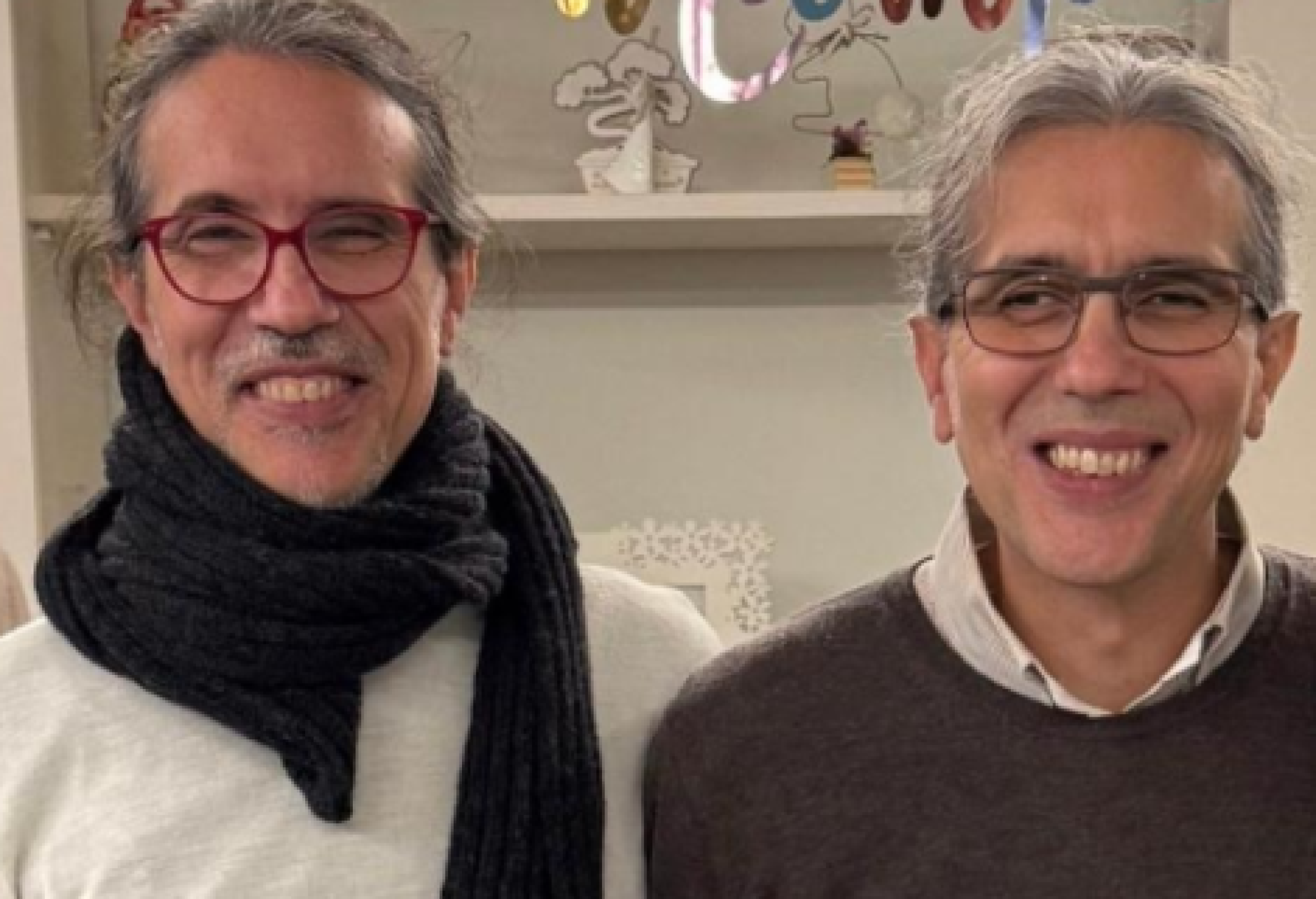 Da sinistra, Gianluca ed Emanuele Rapisarda