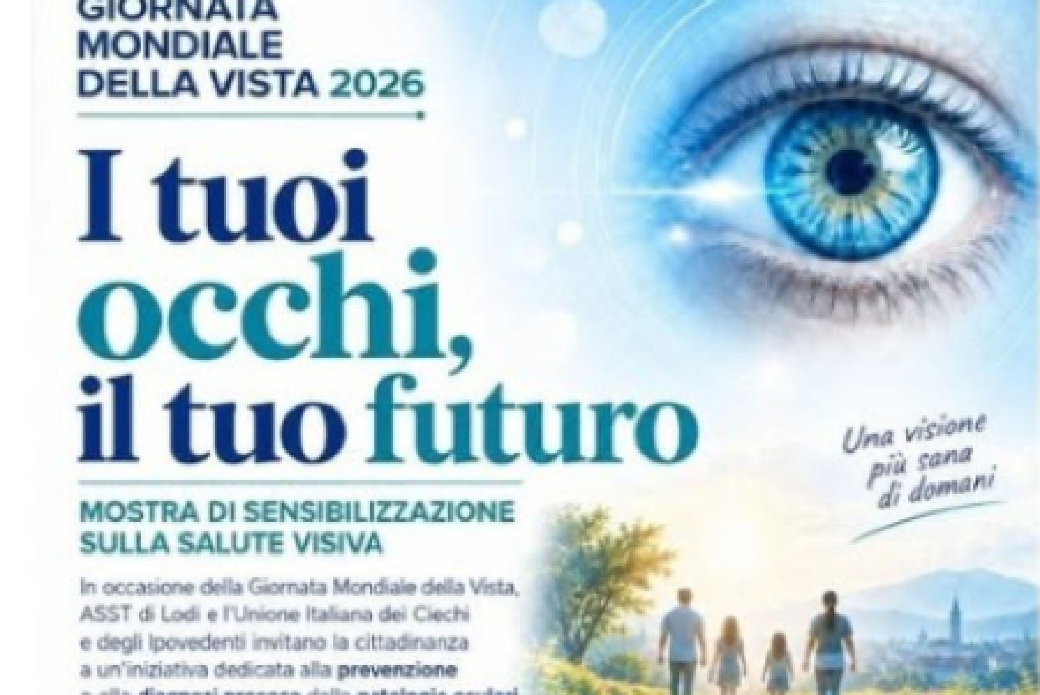 “I tuoi occhi, il tuo futuro”: essere ciechi è una cosa diversa da non vedere