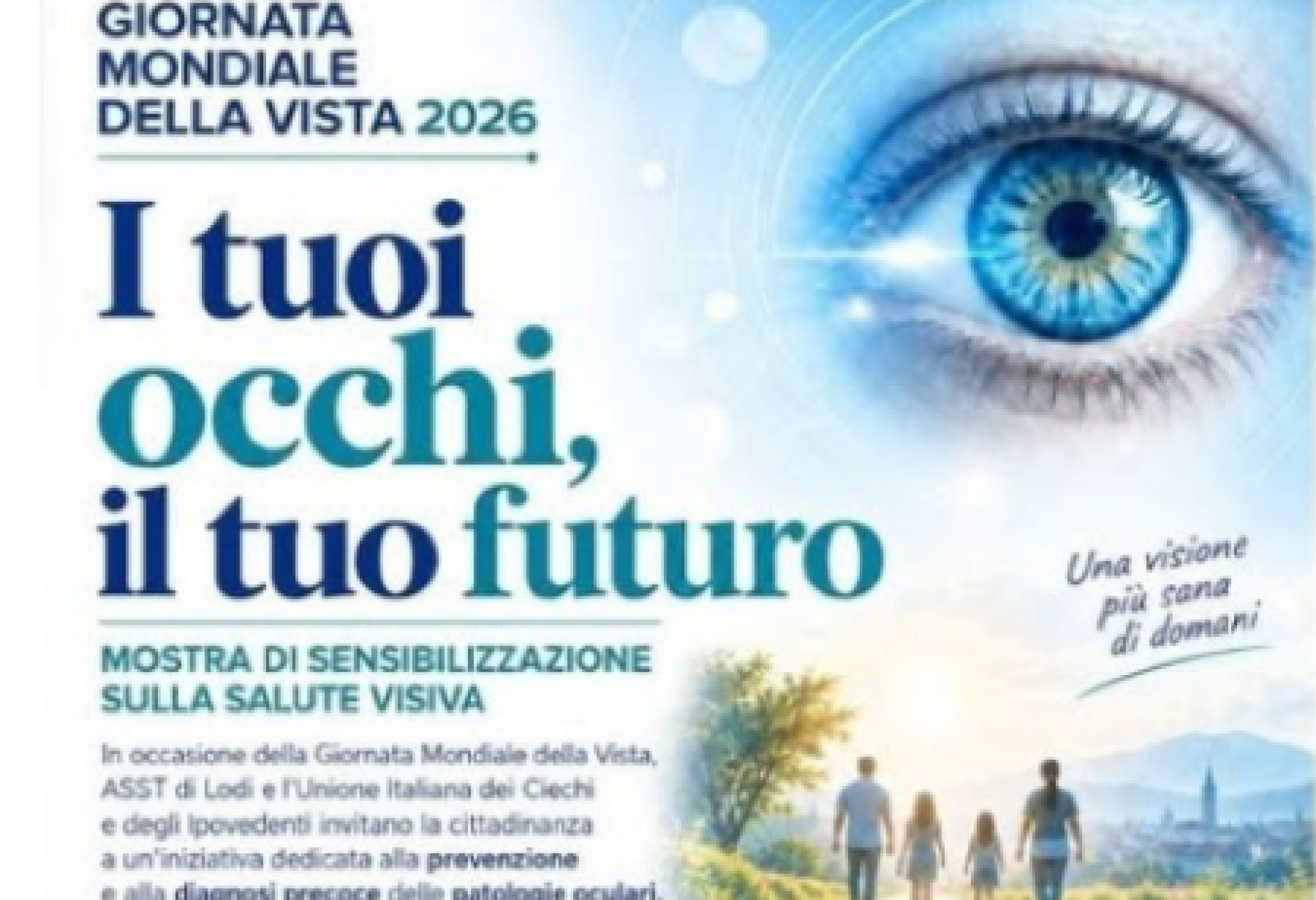 “I tuoi occhi, il tuo futuro”: essere ciechi è una cosa diversa da non vedere