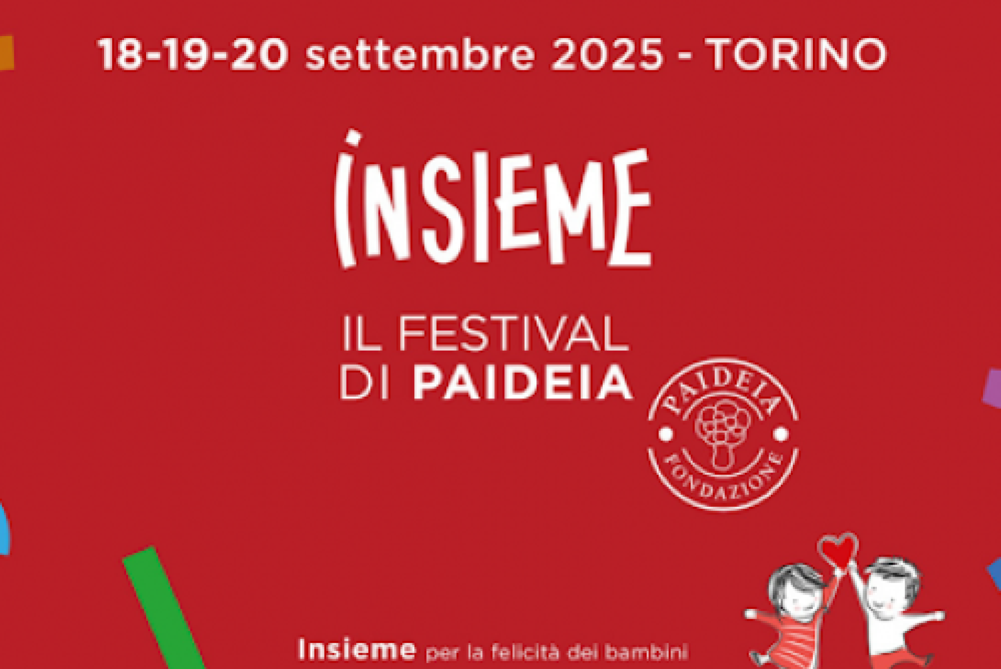 “Insieme – Il Festival di Paideia”: prima di tutto una festa