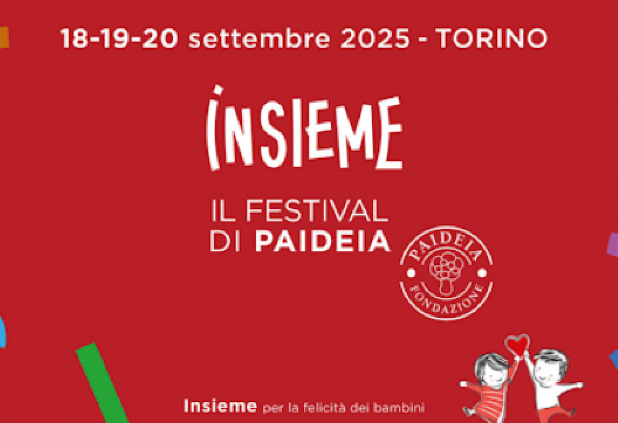 “Insieme – Il Festival di Paideia”: prima di tutto una festa
