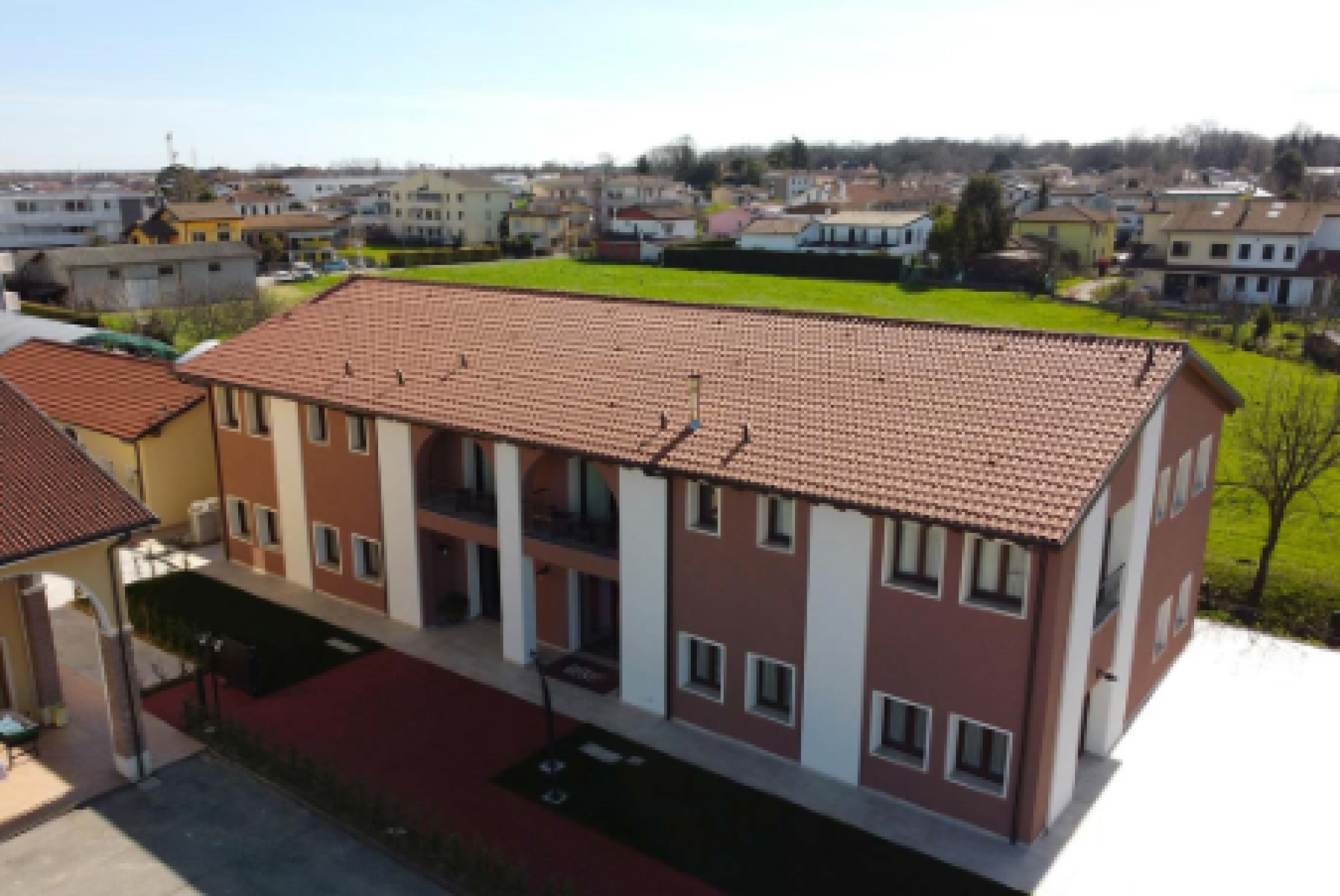La struttura di Saonara (Padova), dove sorge "L'Insolito Posto"