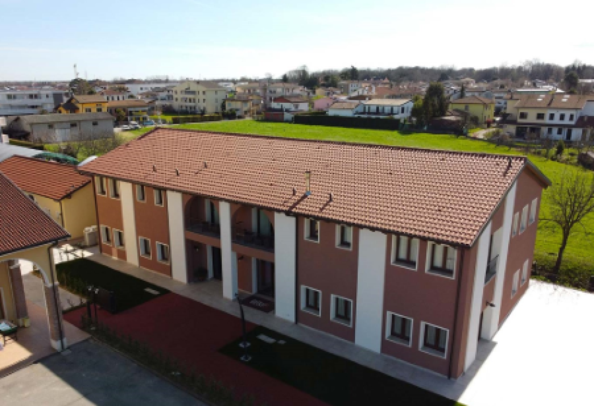 La struttura di Saonara (Padova), dove sorge "L'Insolito Posto"
