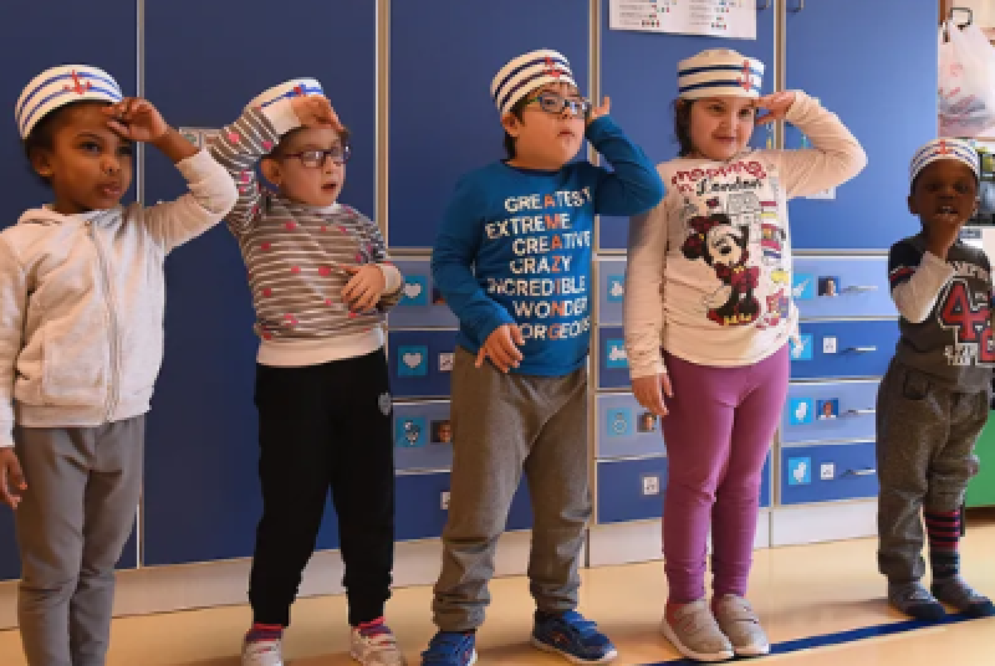 Bambini e bambine seguiti dalla Nostra Famiglia