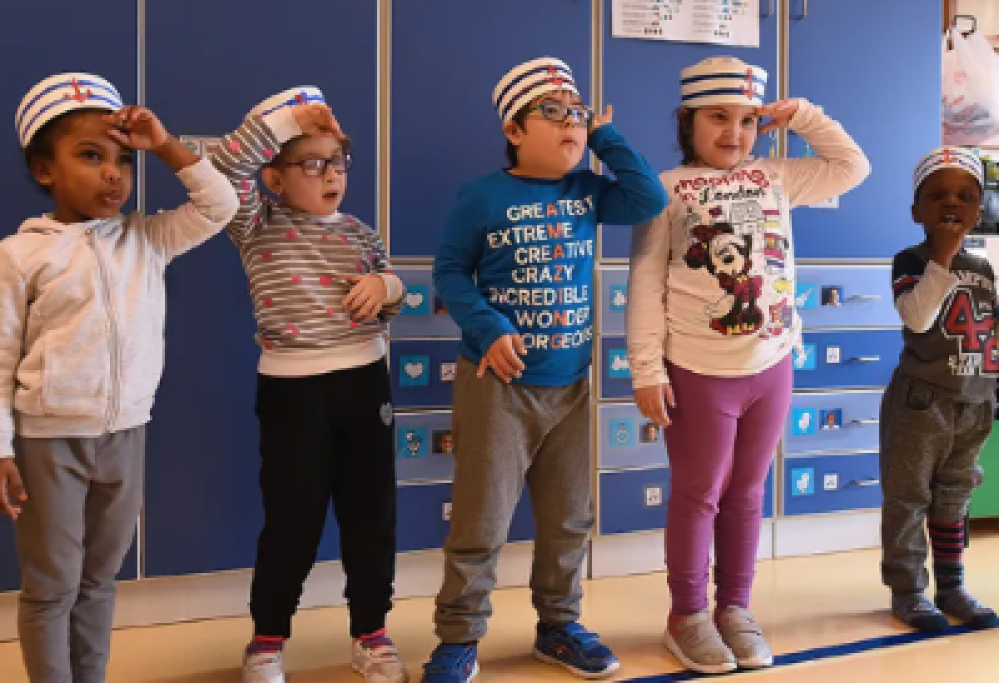 Bambini e bambine seguiti dalla Nostra Famiglia