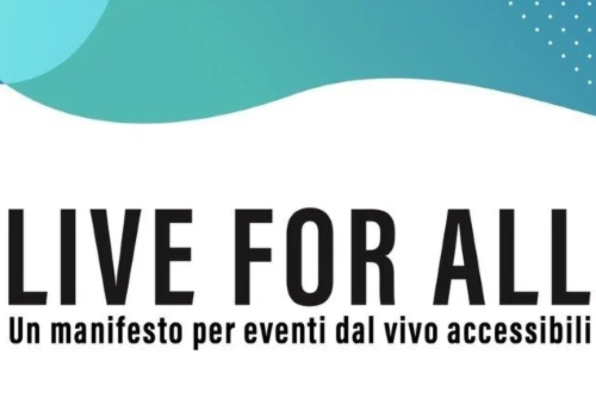 Spettacoli realmente inclusivi sul palco e tra il pubblico