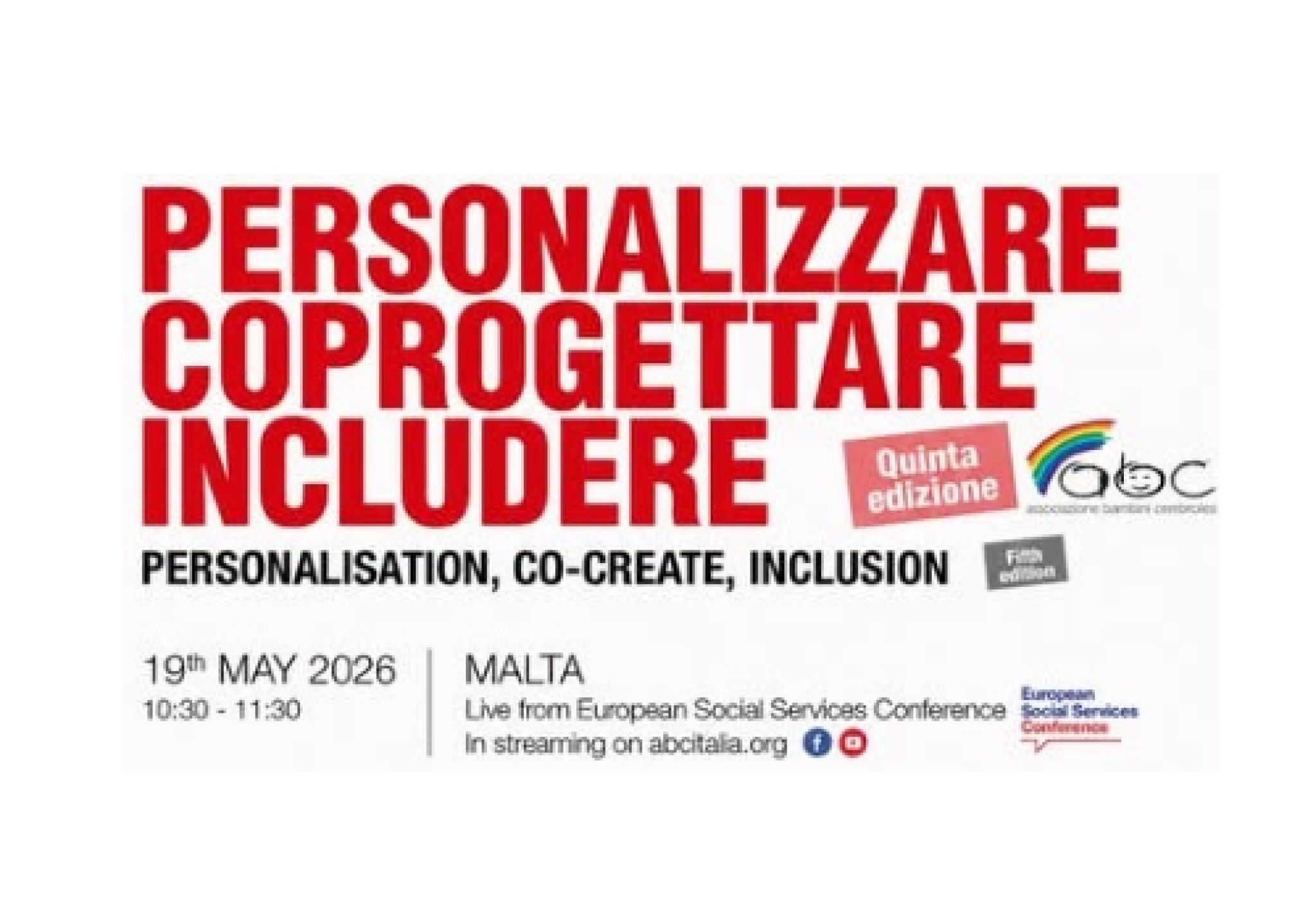 Verso la trasformazione dei Servizi alla Persona attraverso Progetti di Vita
