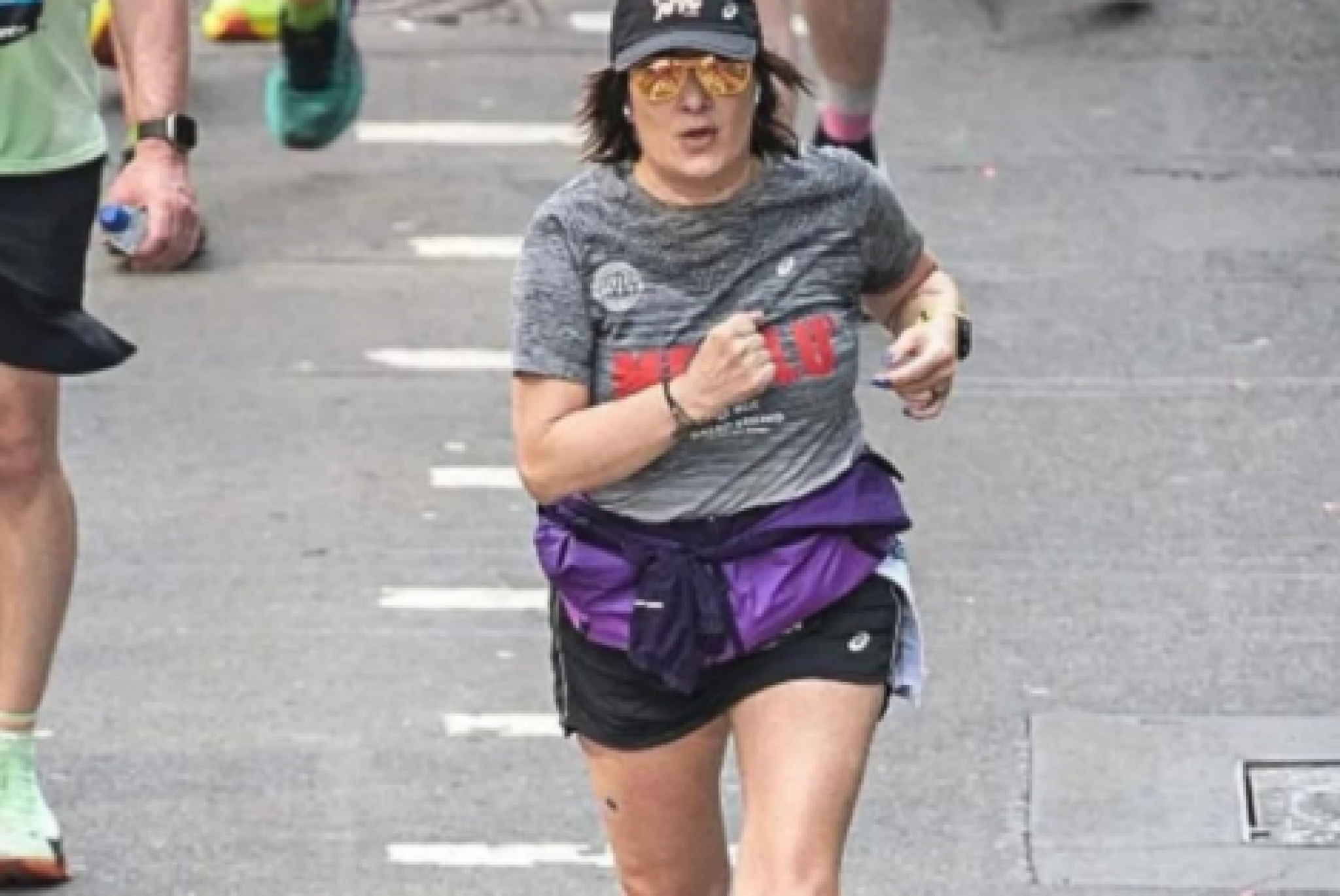 Maria Luisa Garatti alla Maratona di Londra