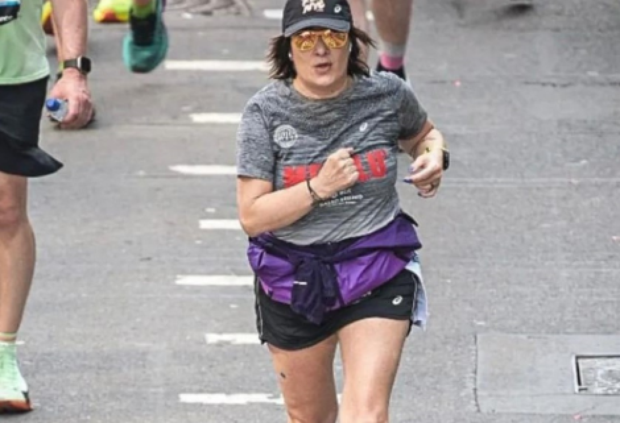 Maria Luisa Garatti alla Maratona di Londra