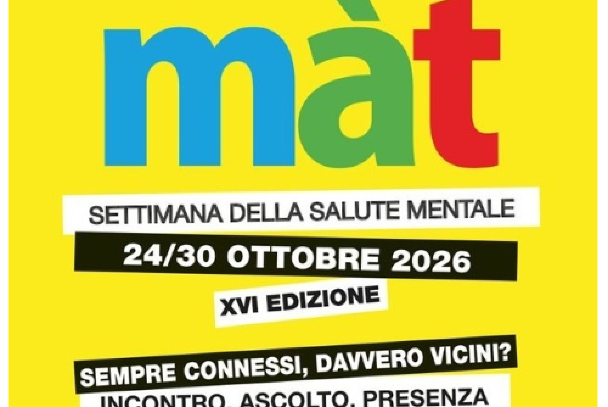 Salute mentale: a Modena una settimana per riscoprire il valore delle relazioni