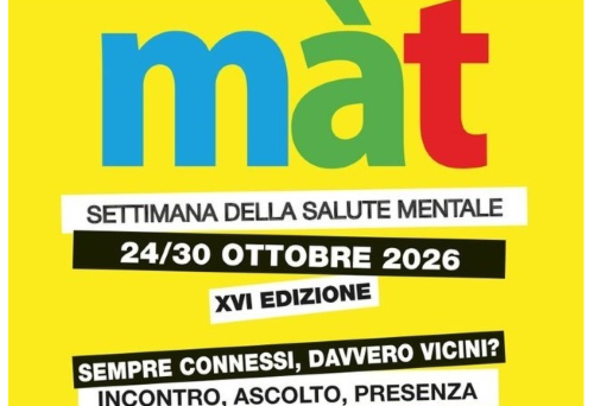 Salute mentale: a Modena una settimana per riscoprire il valore delle relazioni