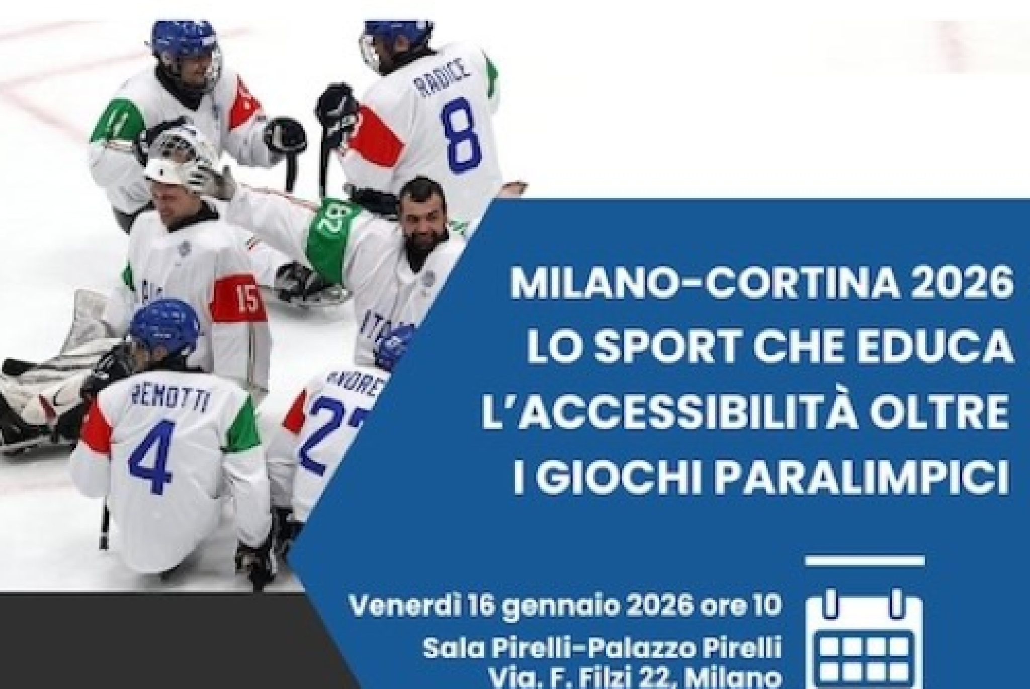 I valori educativi e le opportunità che diffonderanno i Giochi Paralimpici di Milano-Cortina
