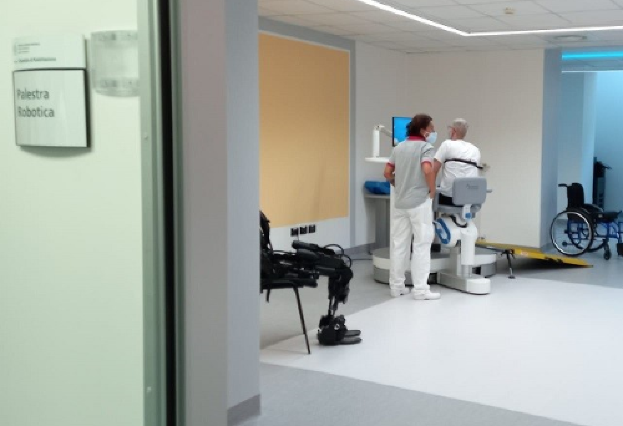 La palestra robotica dell'Istituto Montecatone di Imola