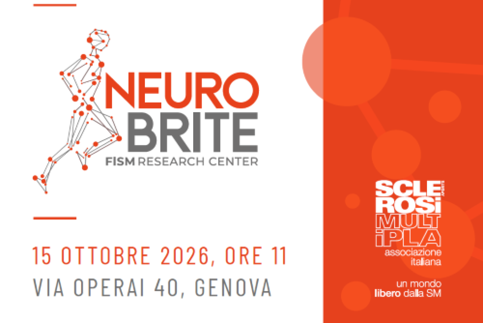 Ricerca neuroriabilitativa: l’inaugurazione a Genova del “NeuroBrite FISM Research Center”, centro di eccellenza internazionale
