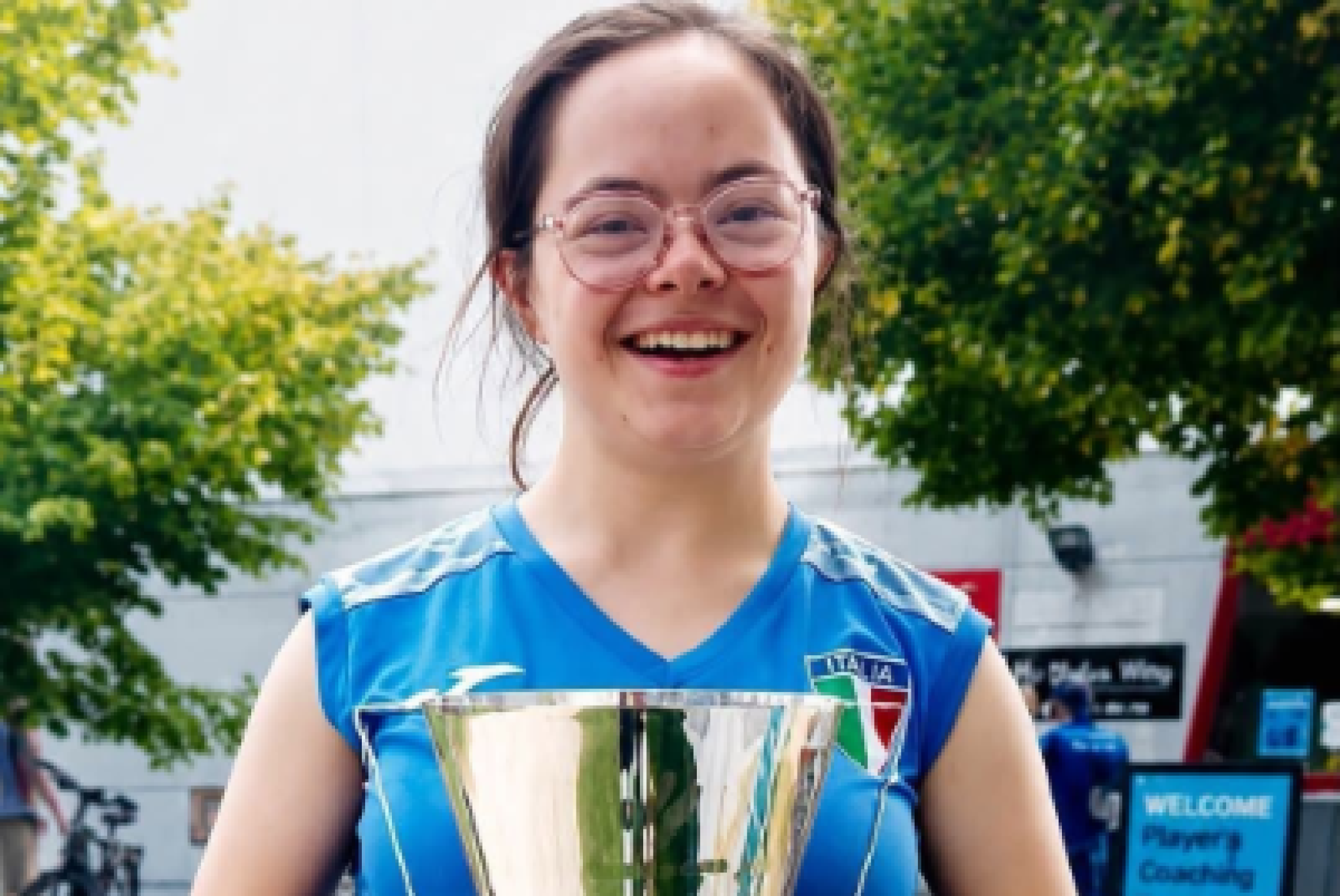 Mariua Camilla Niola è diventata campionessa mondiale con la Nazionale di parahockey su prato