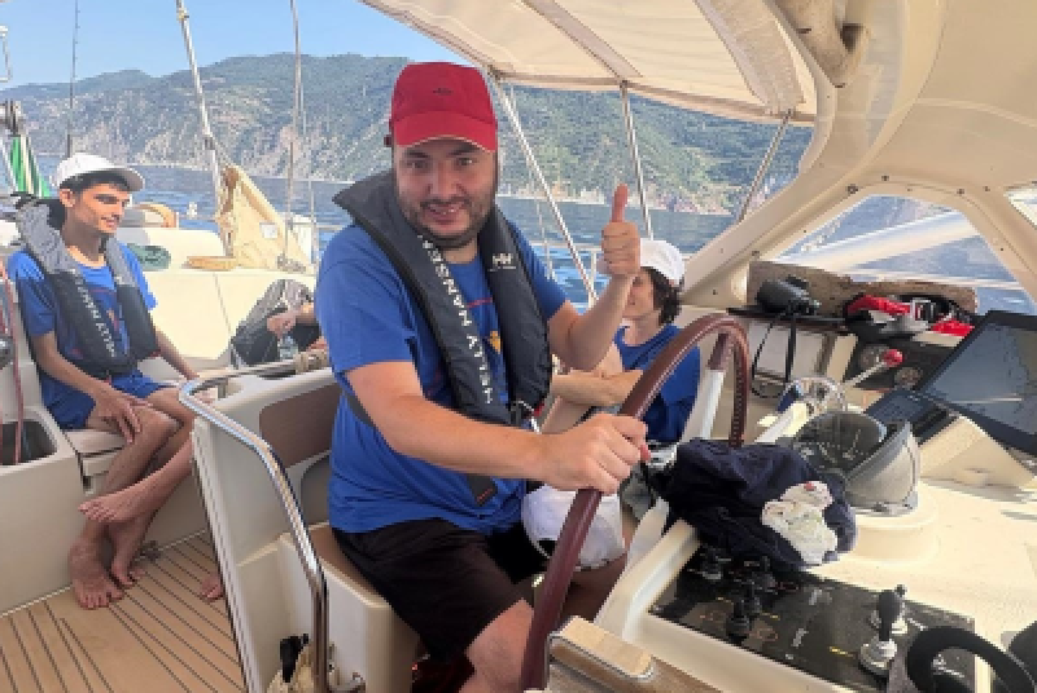 A bordo di "Ocean Bird"