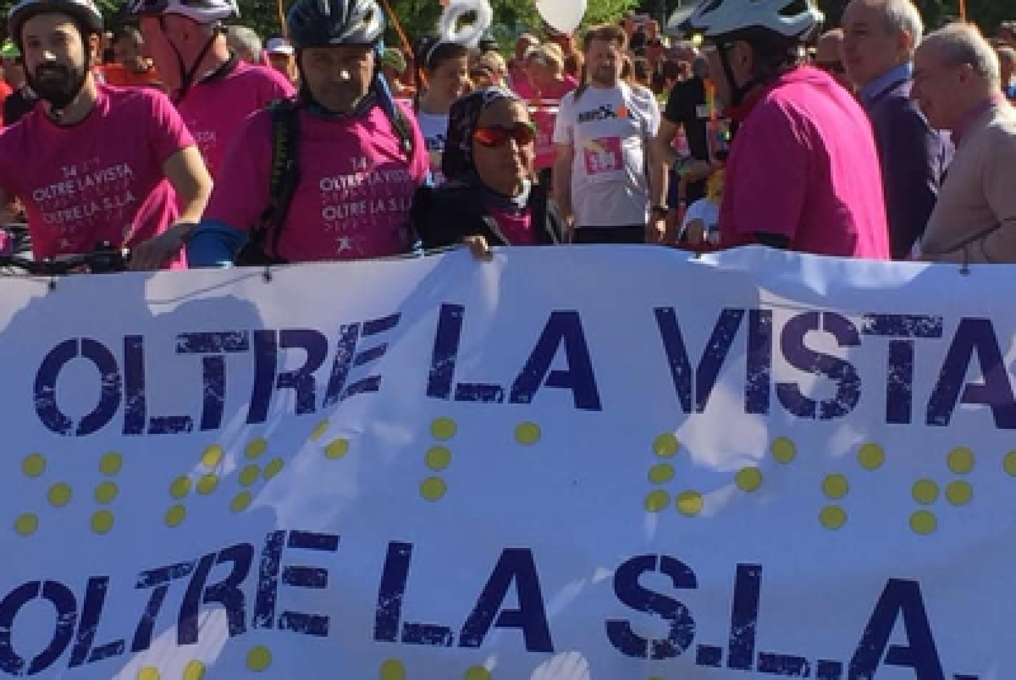 Immagine di una precedente edizione di "Oltre la vista, oltre la SLA"
