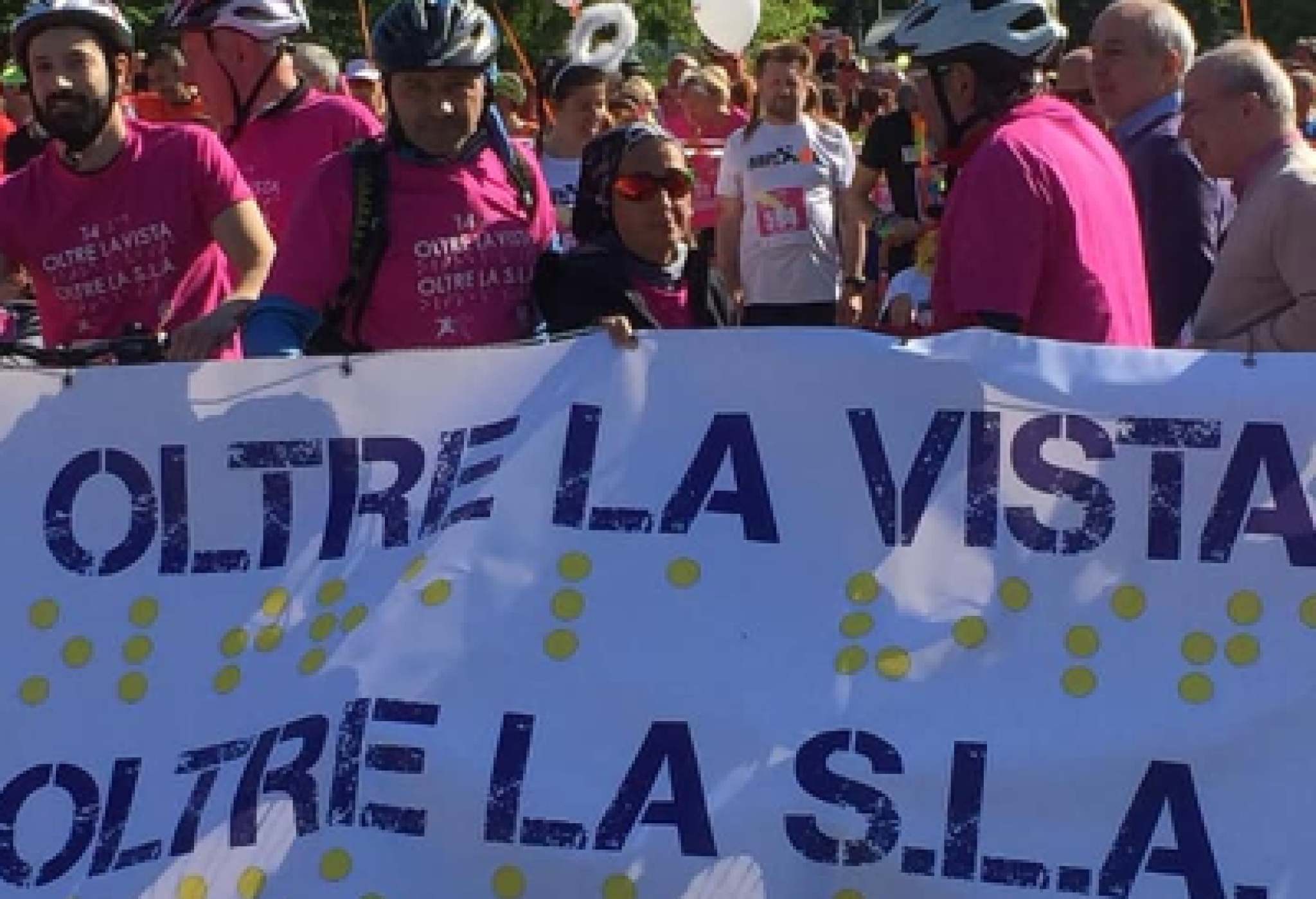 Immagine di una precedente edizione di "Oltre la vista, oltre la SLA"