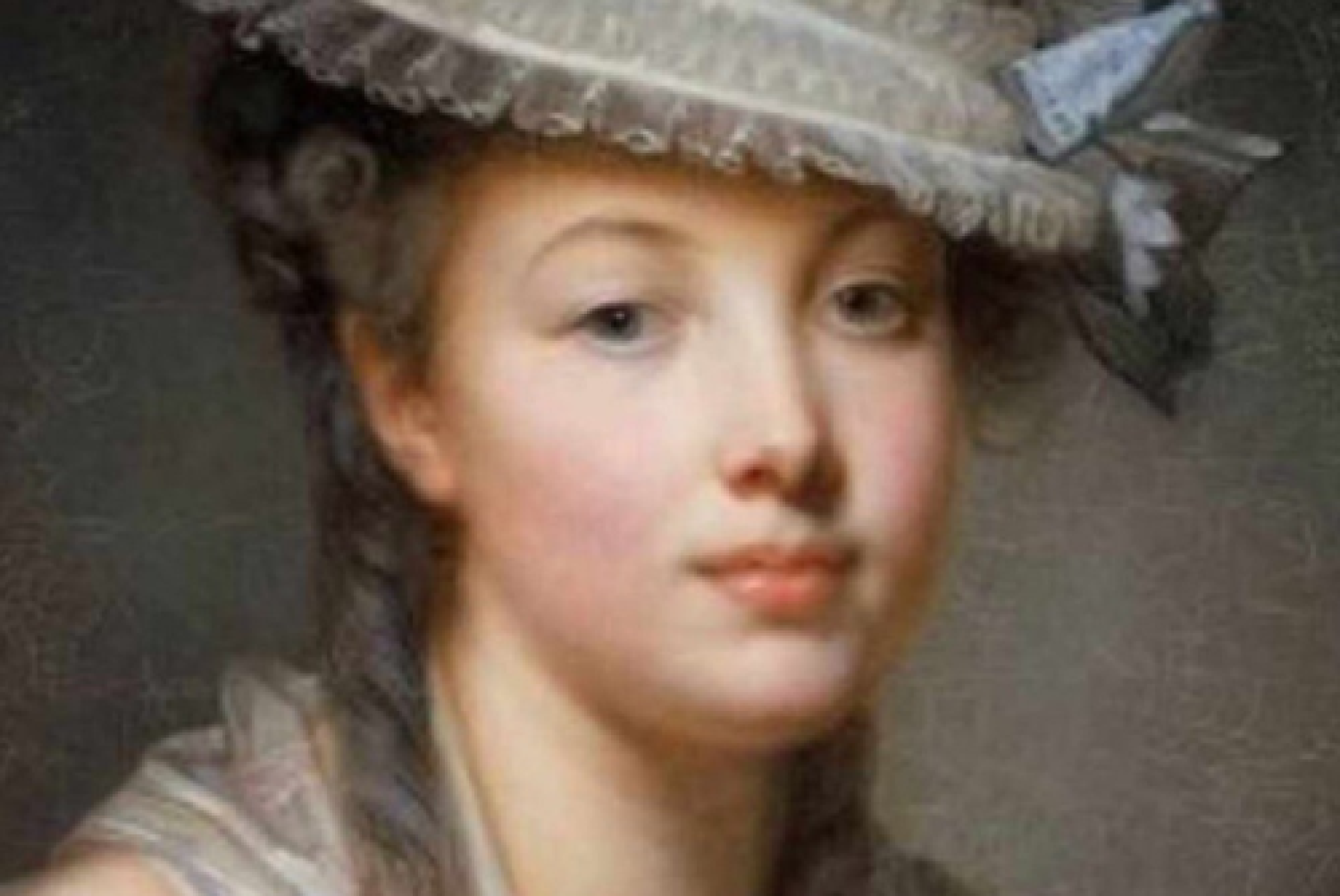 Un ritratto giovanile di Olympe de Gouges alla quale si deve la "Dichiarazione dei diritti della donna e della cittadina" del 1791 e dalla quale prende il nome l'Associazione Olympia de Gouges di Grosseto