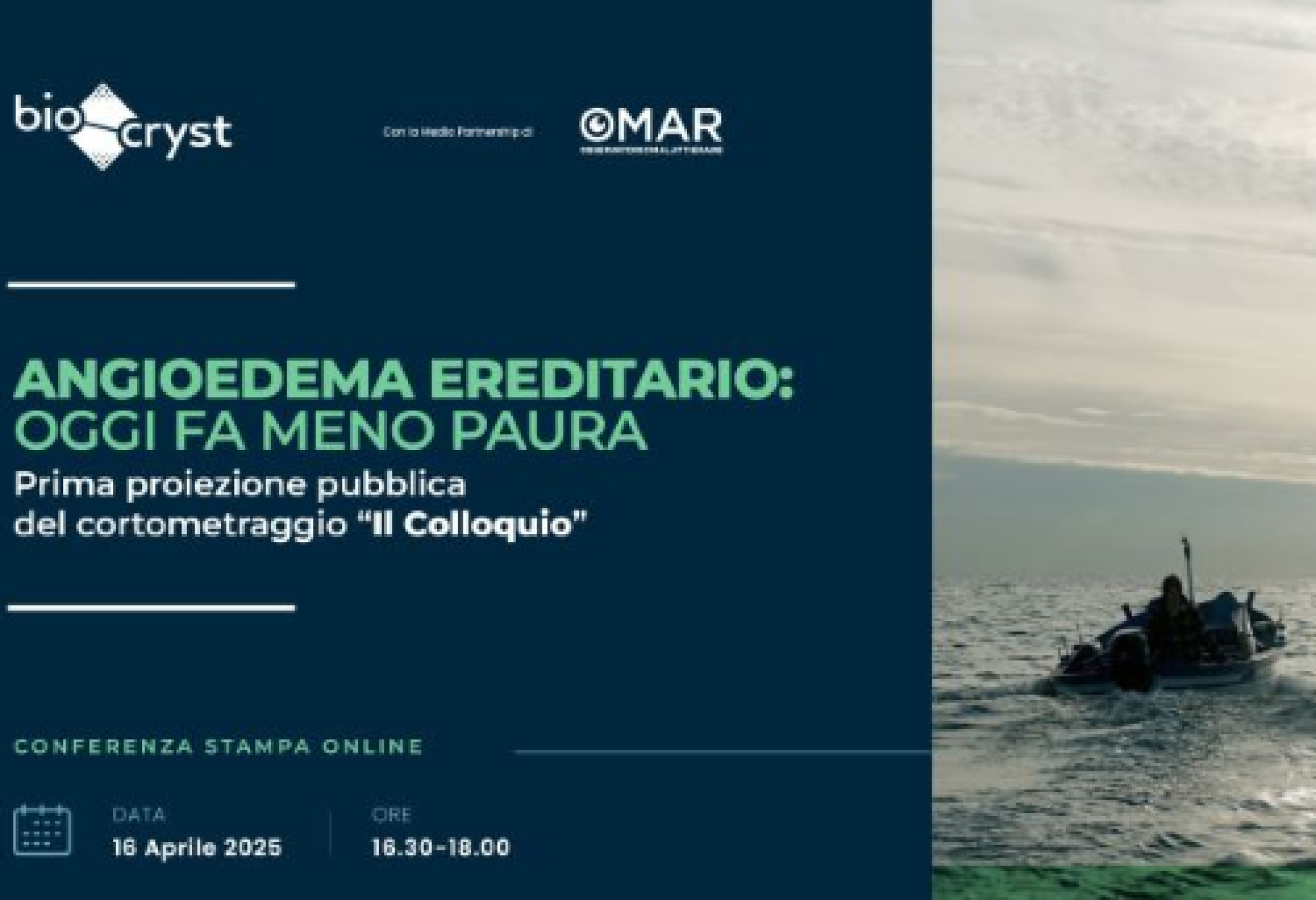 Oggi l’angioedema ereditario fa meno paura: lo racconta anche un cortometraggio