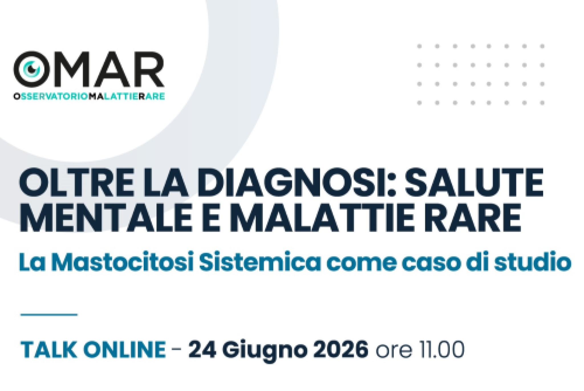La salute mentale come componente essenziale della qualità di vita di una persona con malattia rara