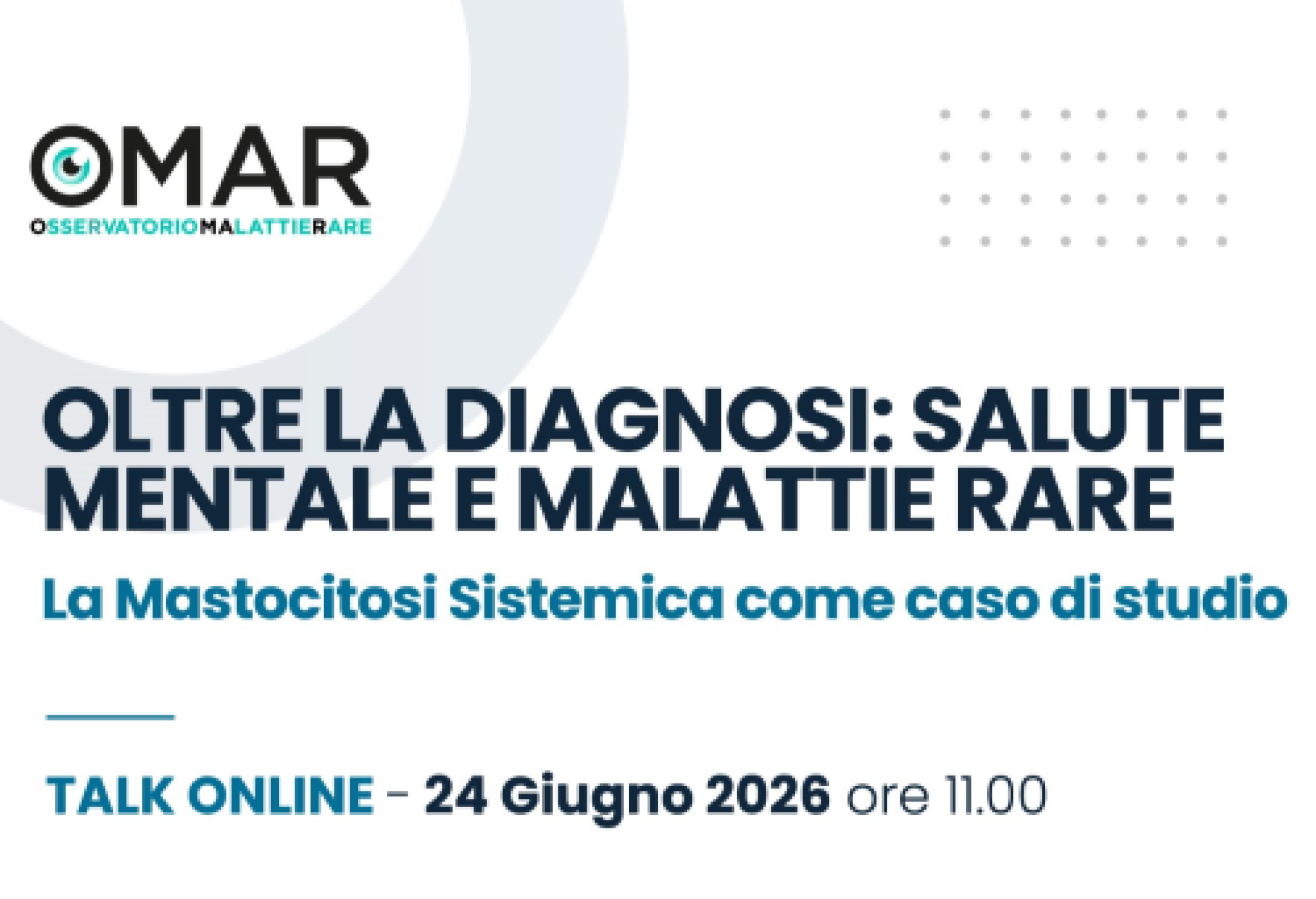 La salute mentale come componente essenziale della qualità di vita di una persona con malattia rara