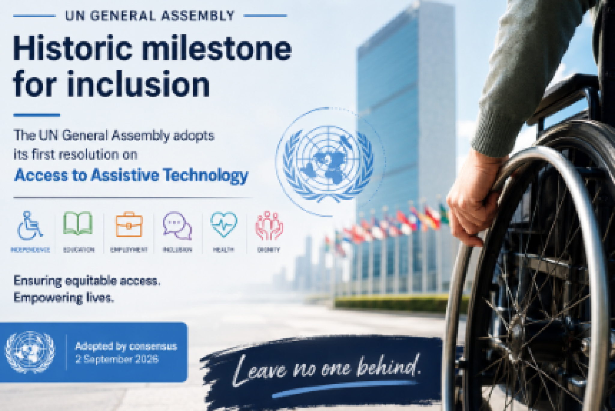 Le tecnologie assistive strumenti di autonomia: un’importante Risoluzione dell’ONU