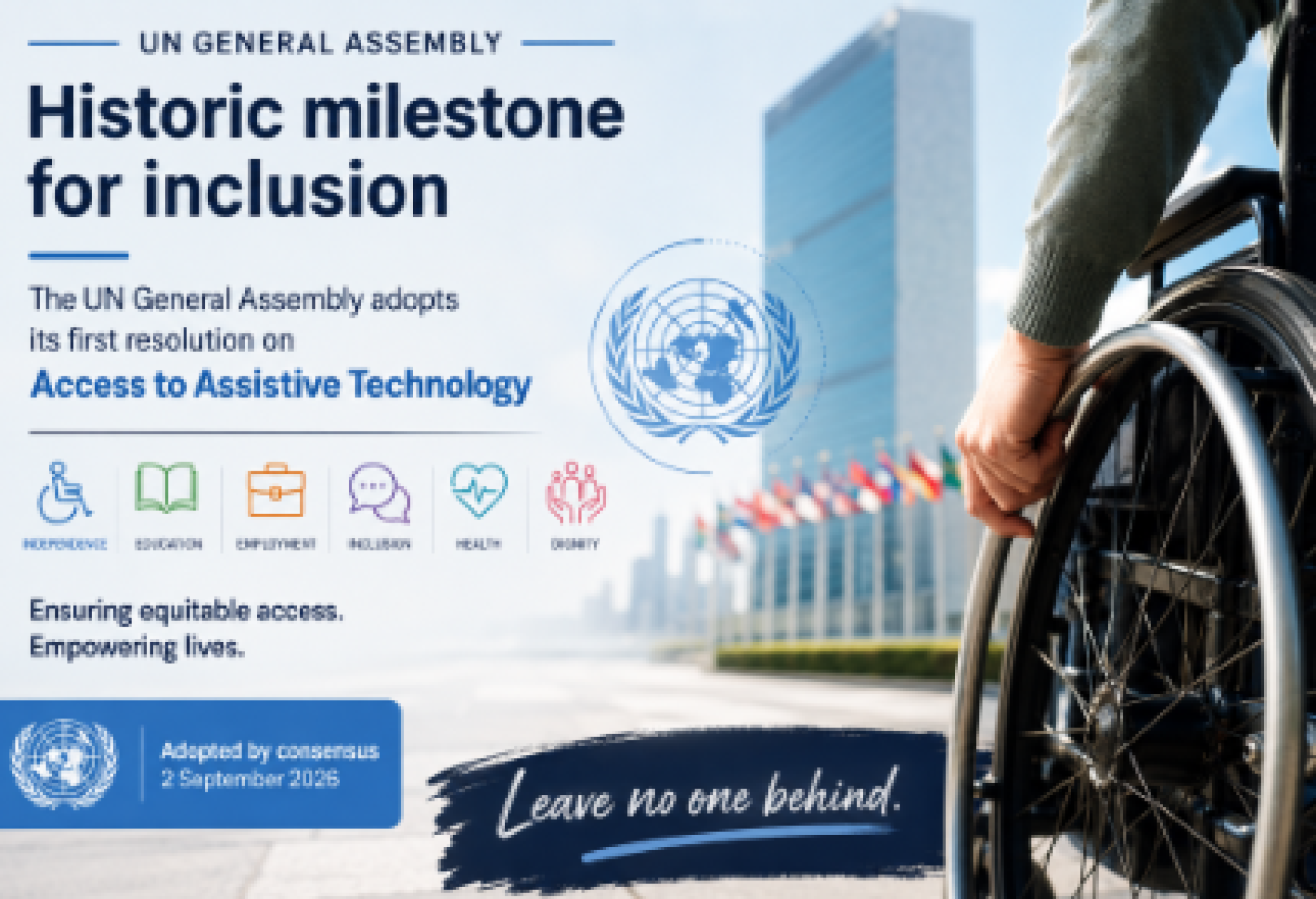 Le tecnologie assistive strumenti di autonomia: un’importante Risoluzione dell’ONU
