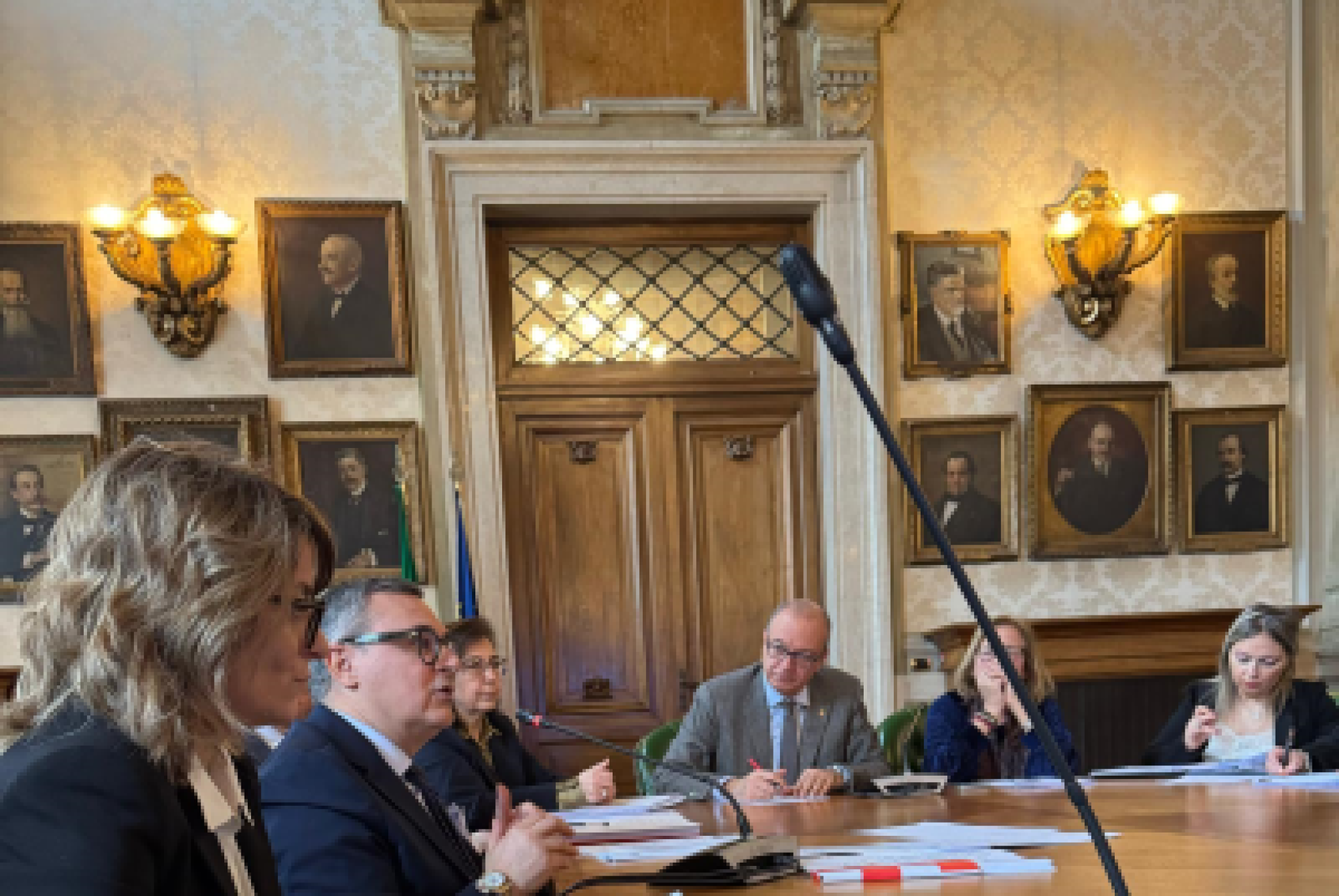 Un'immagine della riunione del 1° aprile dell'Osservatorio Ministeriale sull'Inclusione Scolastica