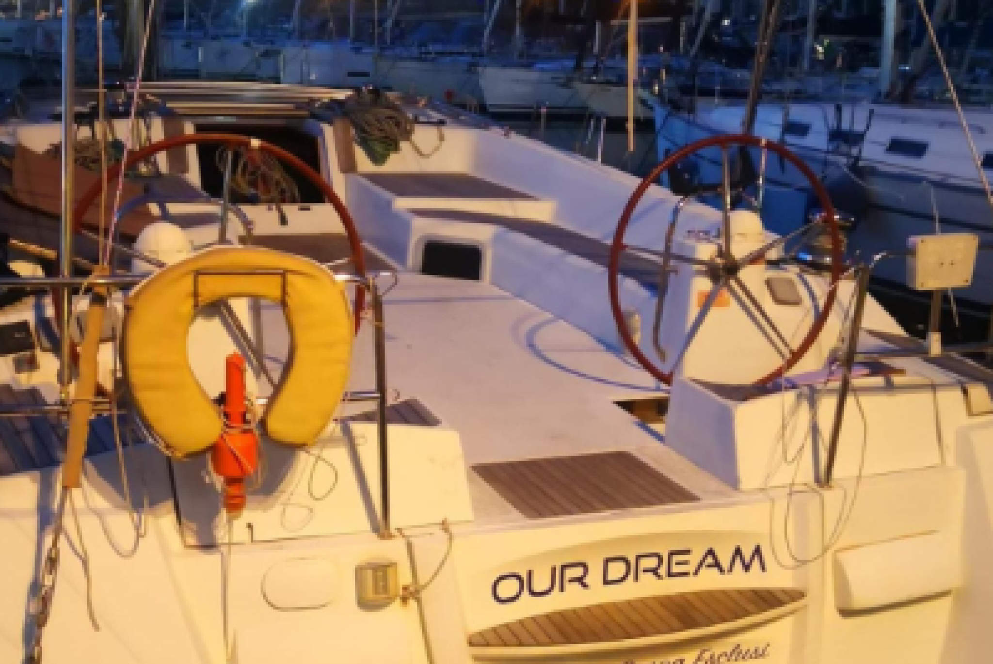 La barca d’altura "Our Dream", confiscata alla criminalità organizzata, intitolata a Giovanni Falcone e Paolo Borsellino e resa accessibile dalla Lega Navale Italiana alle persone con disabilità motoria