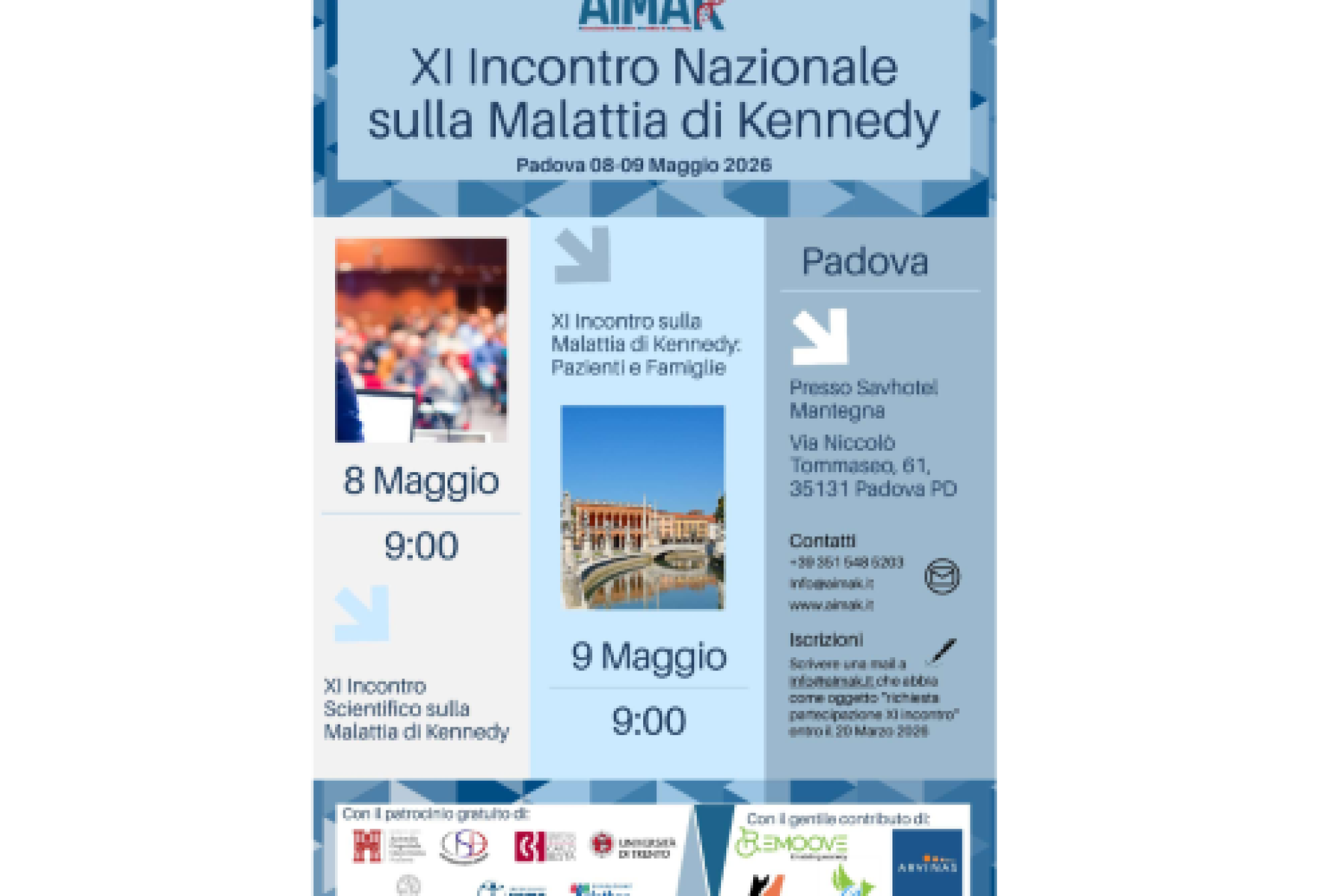 L’Incontro Nazionale sulla Malattia di Kennedy, dove si intrecceranno sapere scientifico e vissuto umano