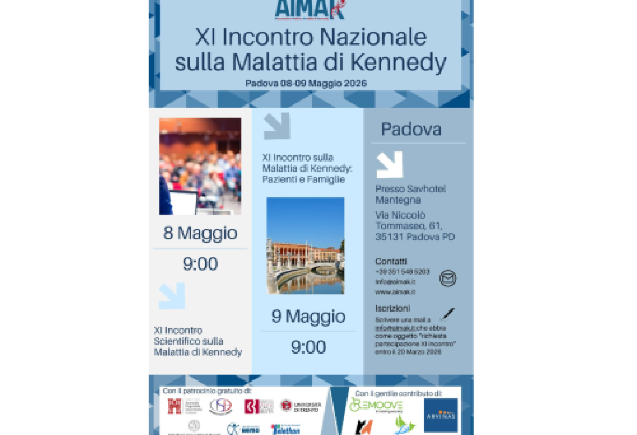L’Incontro Nazionale sulla Malattia di Kennedy, dove si intrecceranno sapere scientifico e vissuto umano