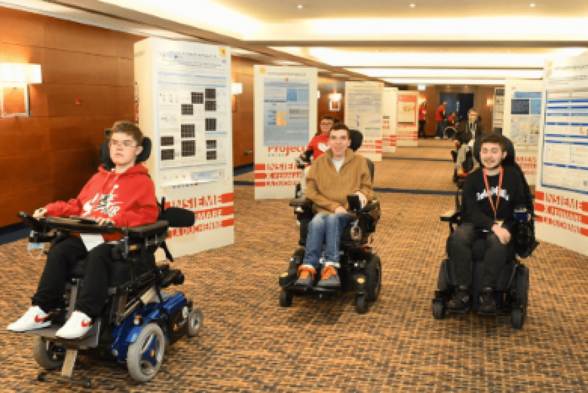 Giovani soci dell'Associazione Parent Project