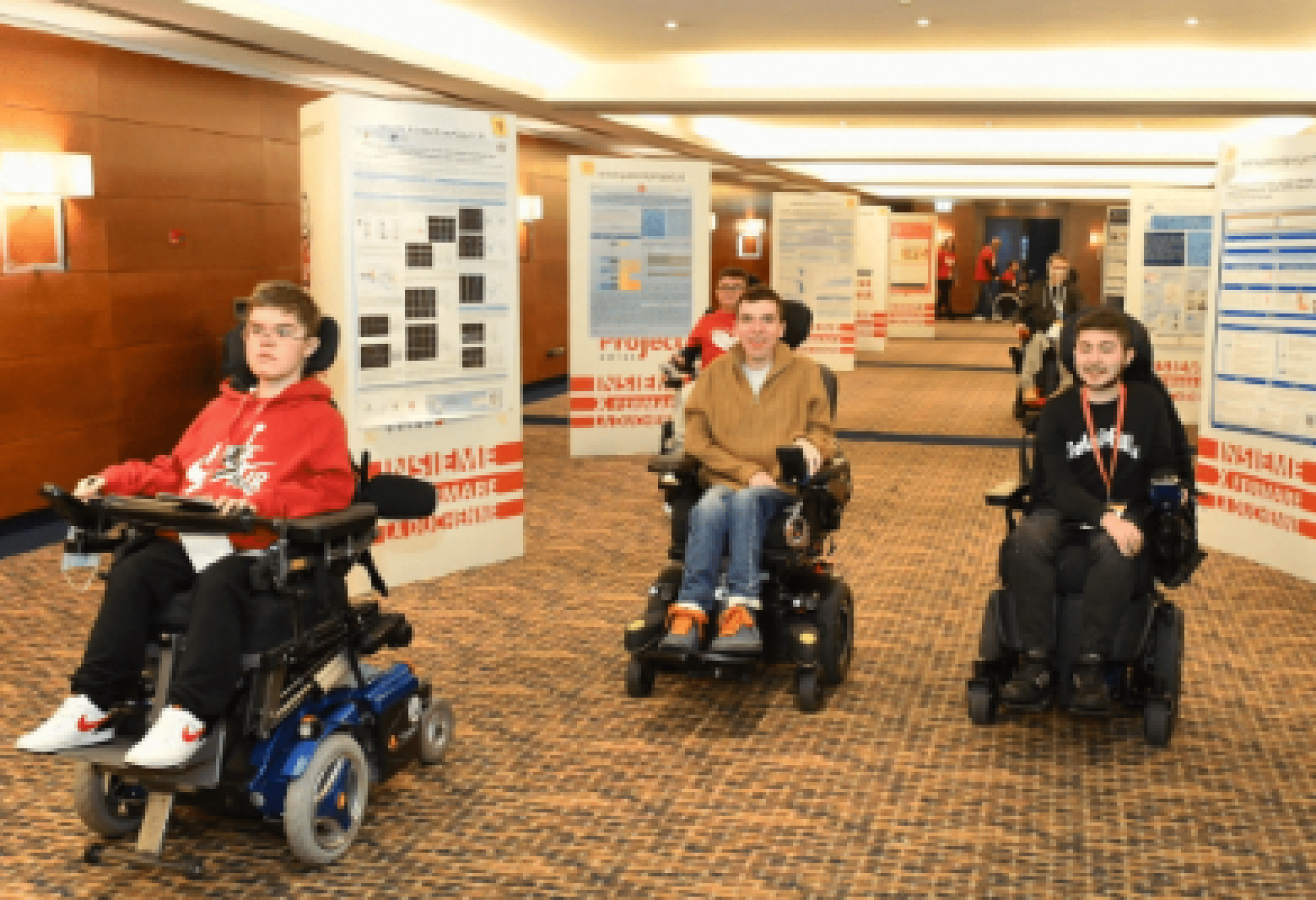 Giovani soci dell'Associazione Parent Project