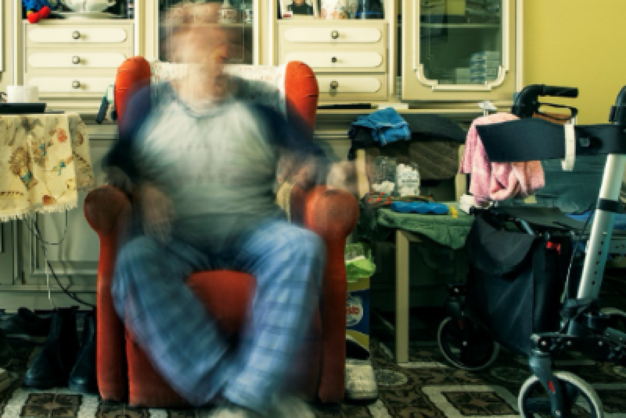 Particolare di una delle foto di Giovanni Diffidenti che compongono la mostra “NonChiamatemiMorbo”, promossa dalla Confederazione Parkinson Italia