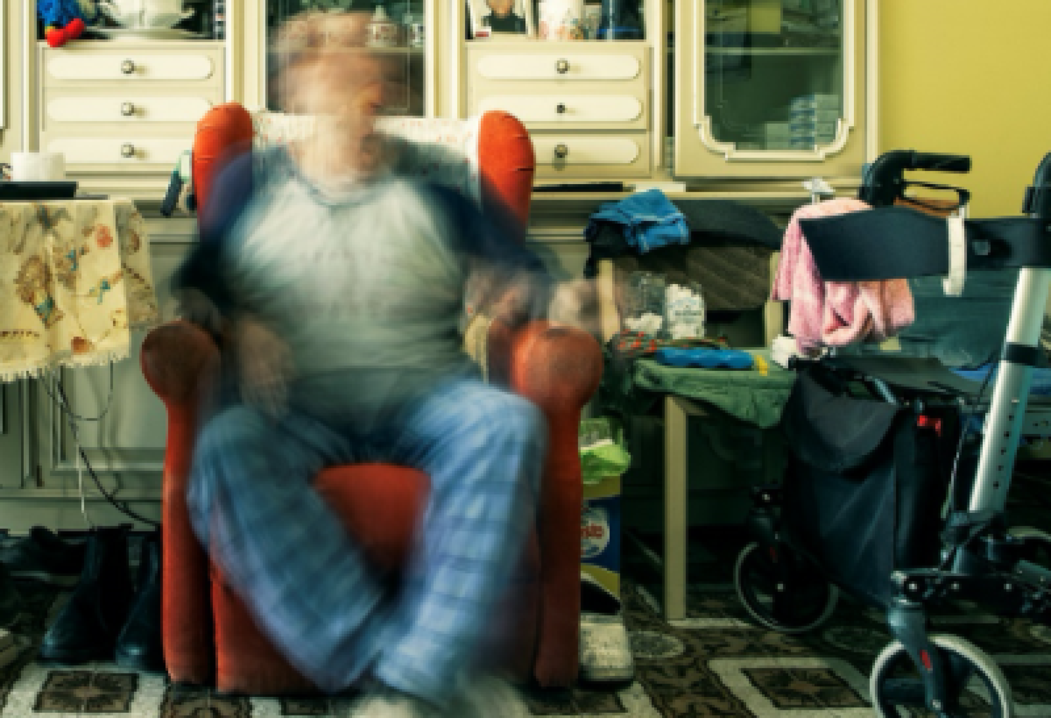 Particolare di una delle foto di Giovanni Diffidenti che compongono la mostra “NonChiamatemiMorbo”, promossa dalla Confederazione Parkinson Italia