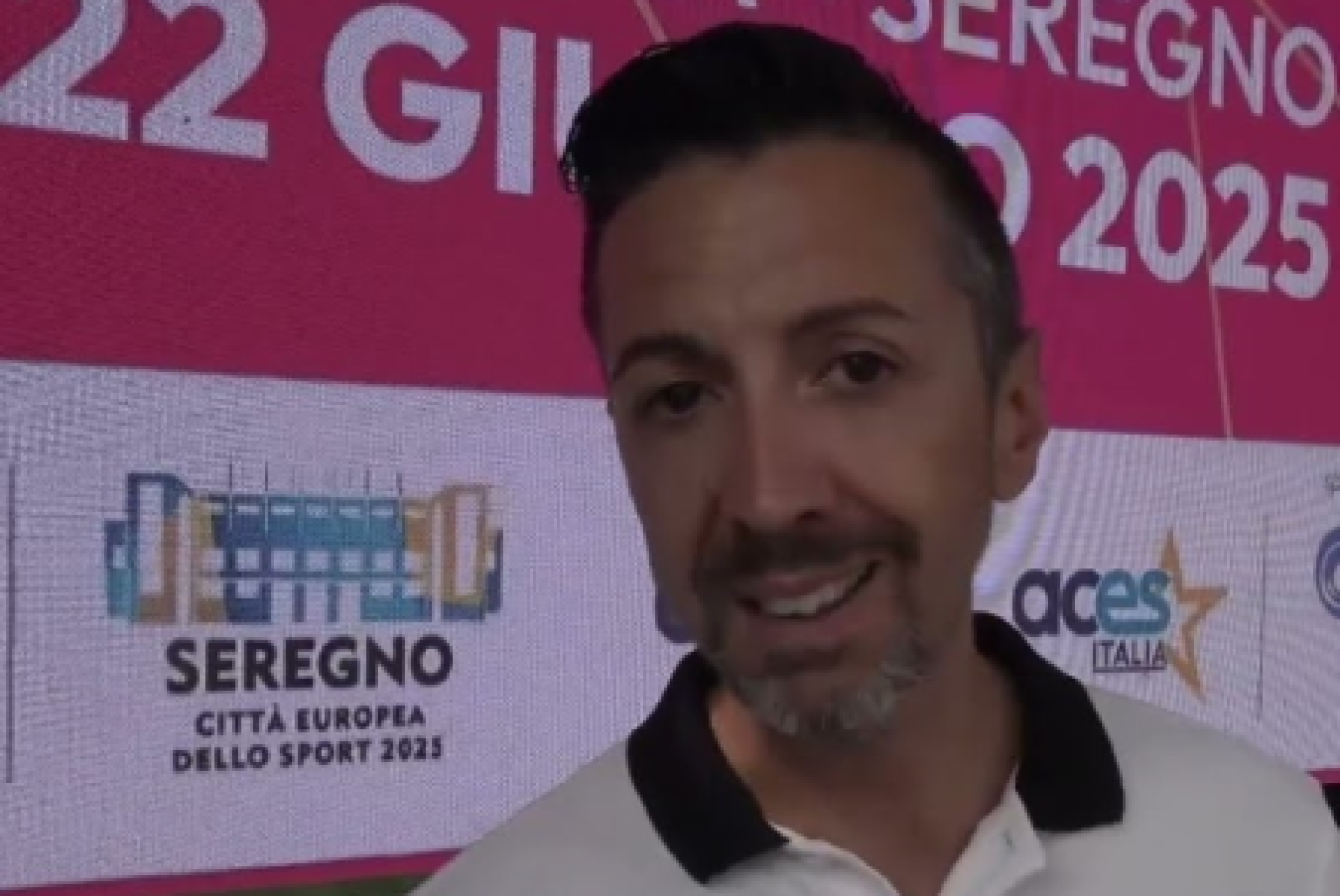 Fabio Pennella, presidente di Solutions & Events Organization che promuove il Giro Handbike, durante la presentazione della tappa di Seregno