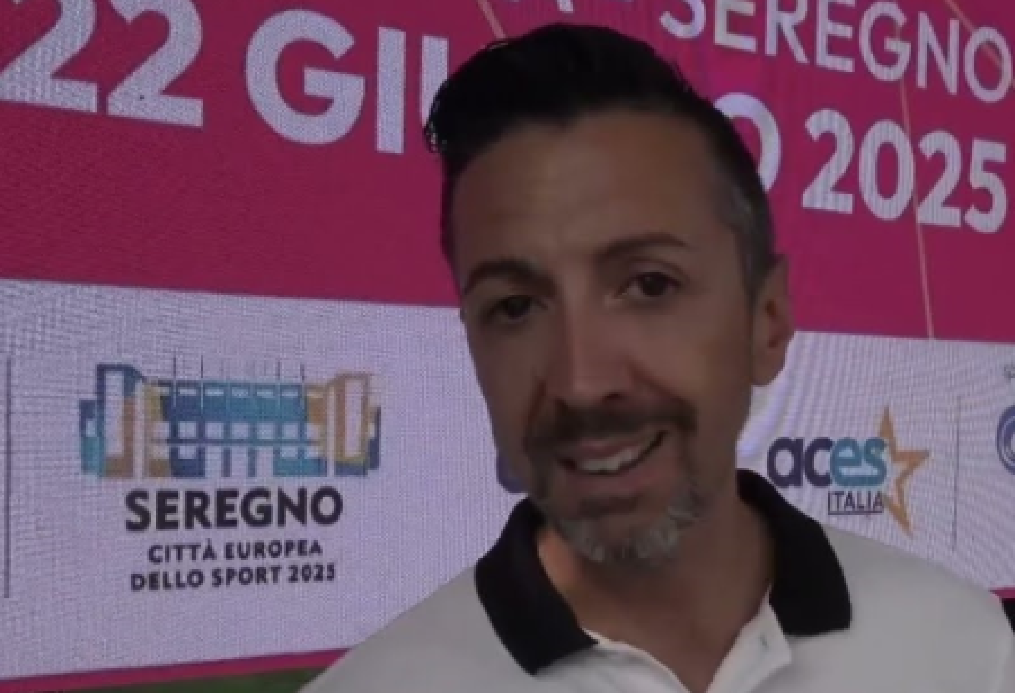 Fabio Pennella, presidente di Solutions & Events Organization che promuove il Giro Handbike, durante la presentazione della tappa di Seregno