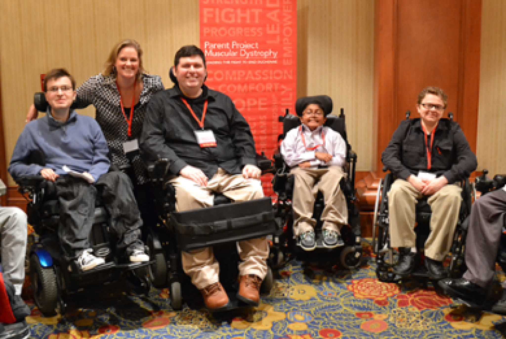 Persone dell’organizzazione statunitense PPMD (Parent Project Muscular Dystrophy)