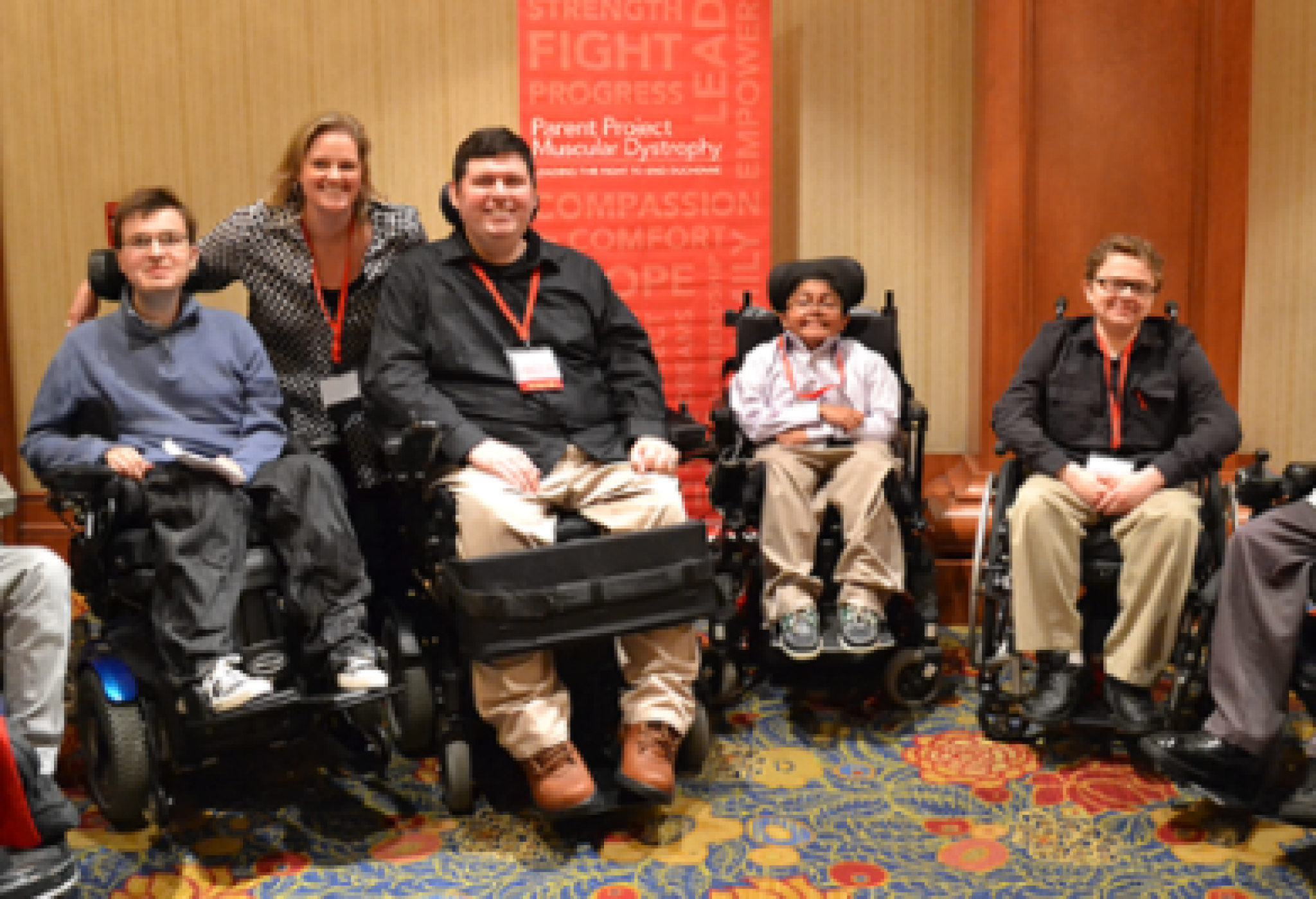Persone dell’organizzazione statunitense PPMD (Parent Project Muscular Dystrophy)