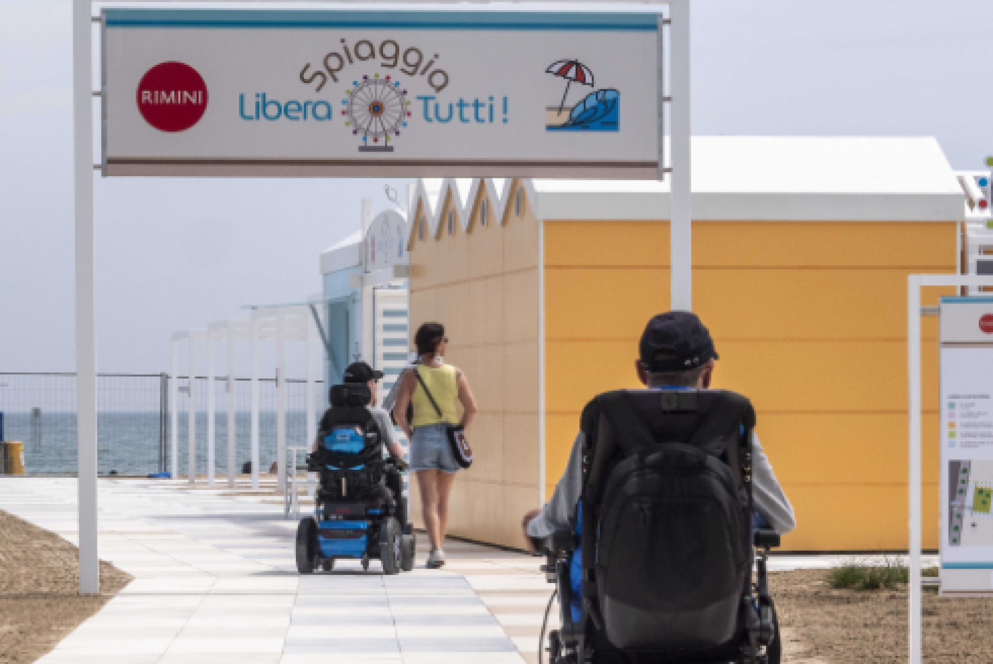 Apre a Rimini “Spiaggia Libera Tutti”