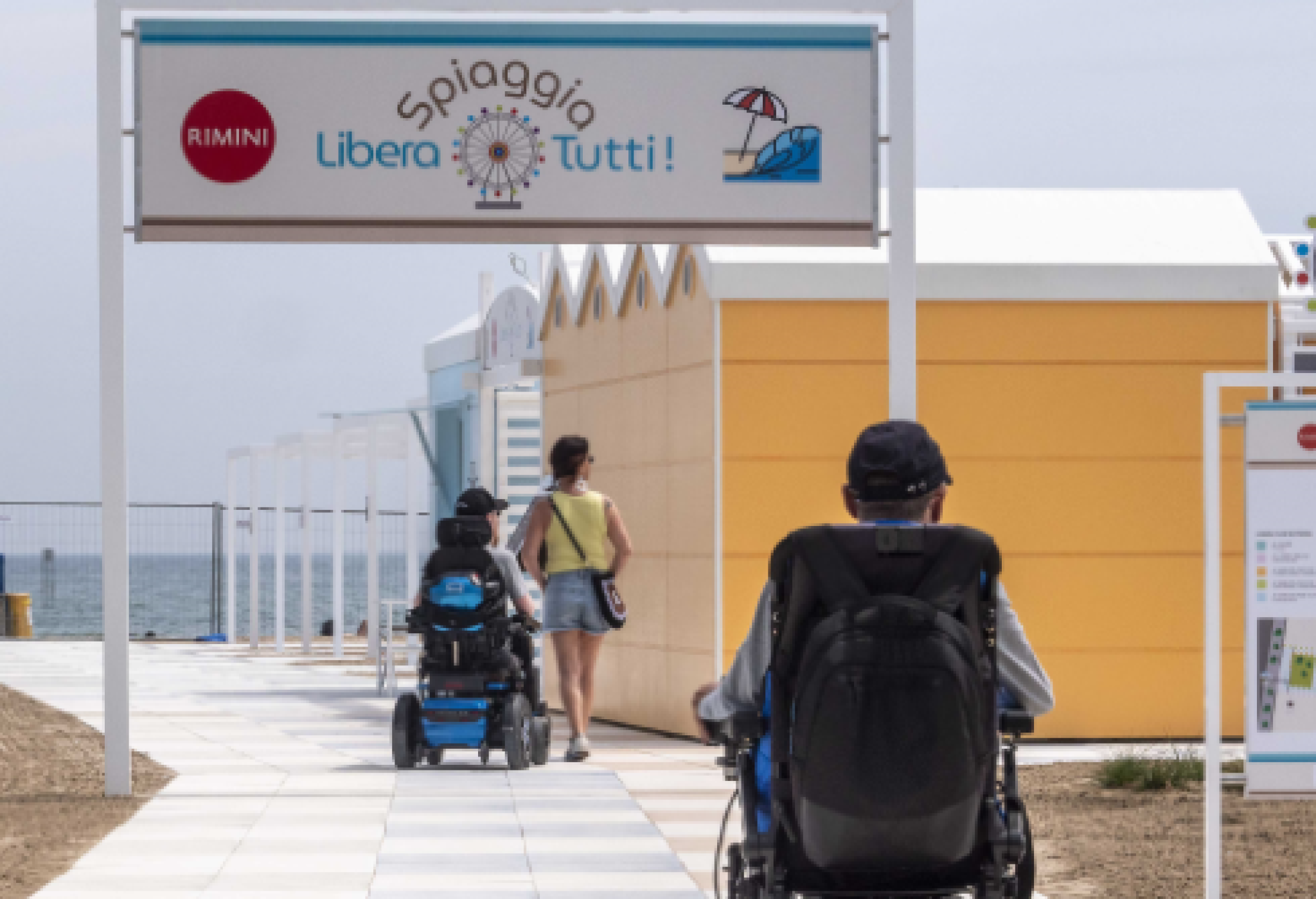 Apre a Rimini “Spiaggia Libera Tutti”