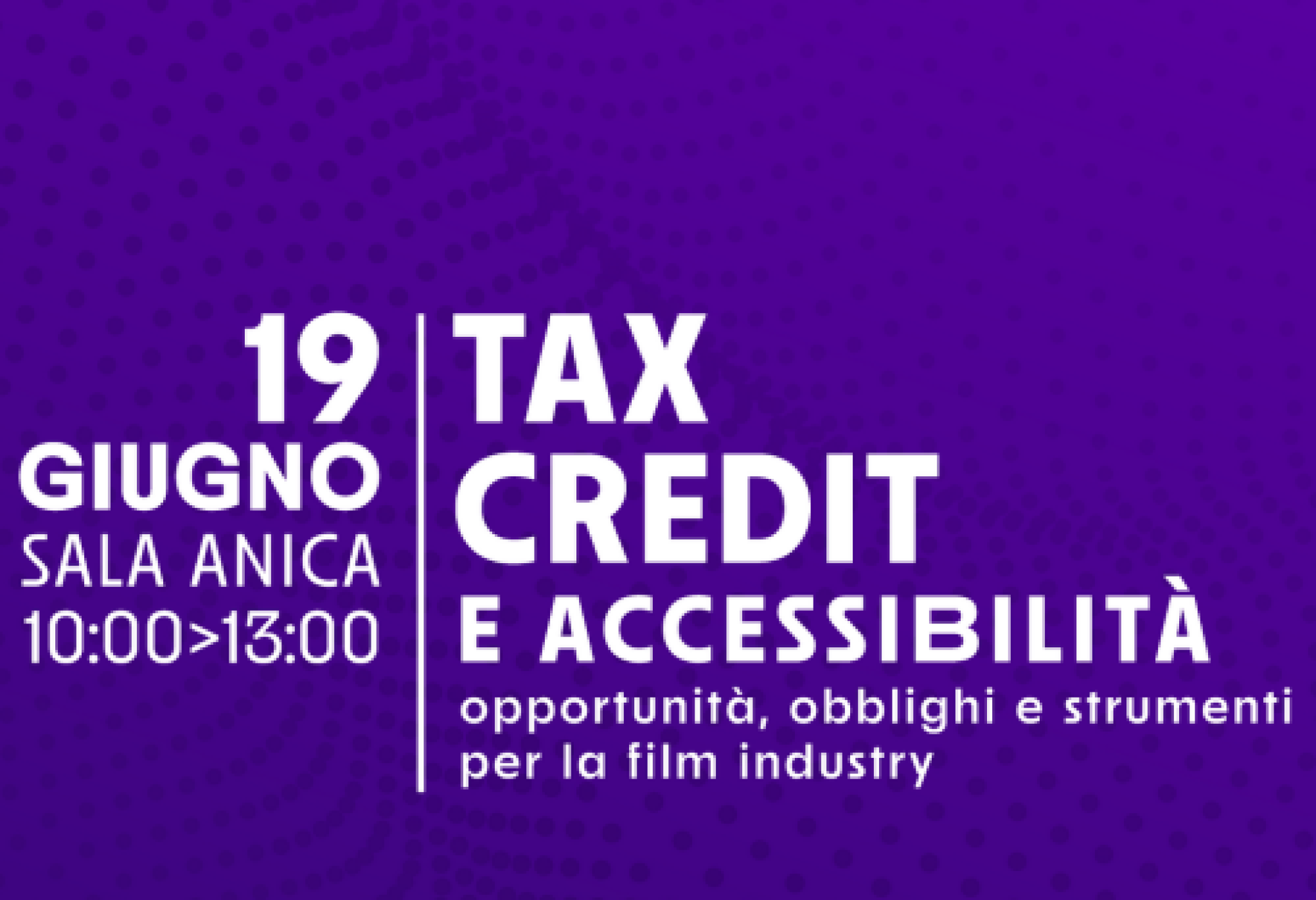 È ora che le opere audiovisive diventino realmente accessibili a tutti e tutte!