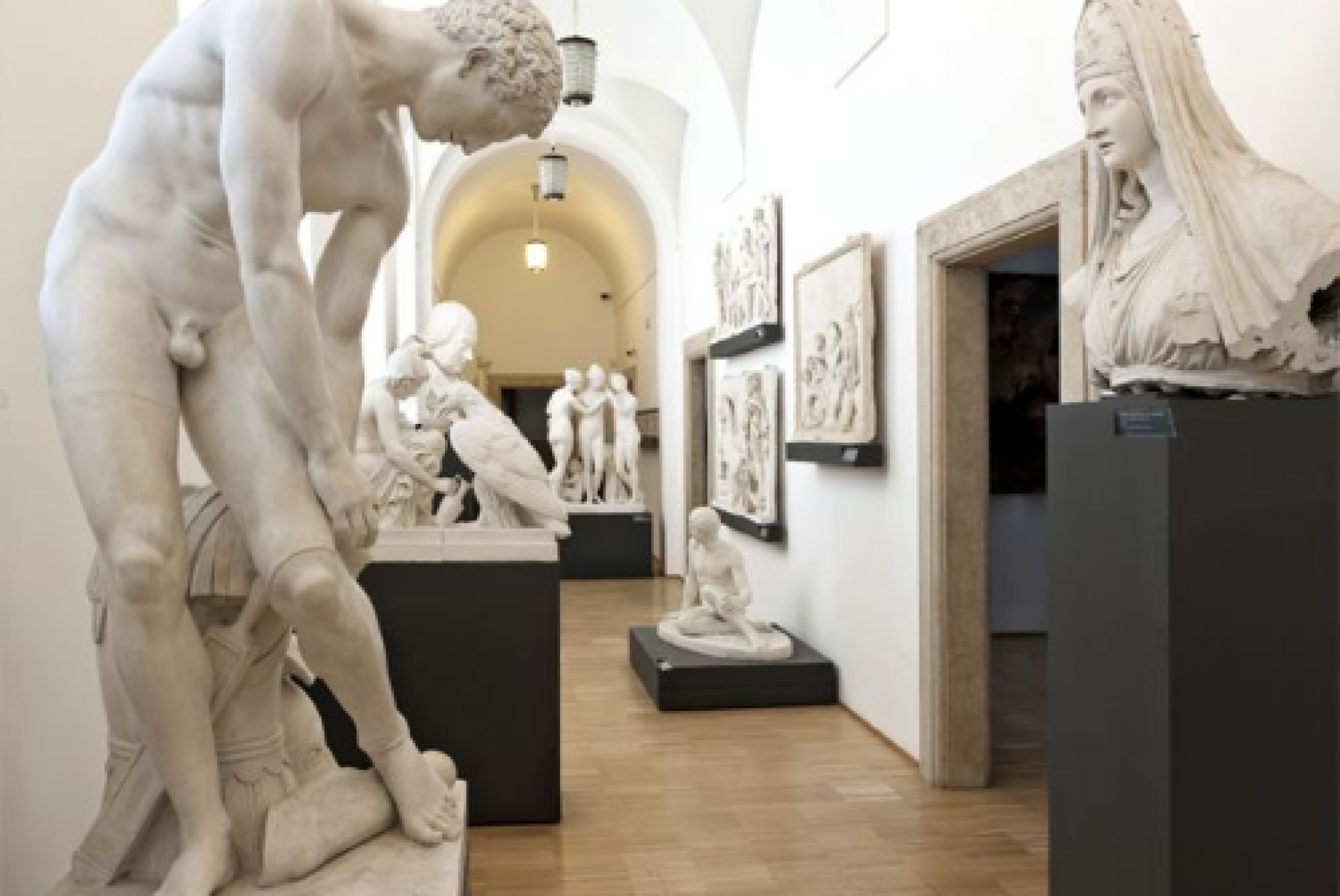 Una sala della Galleria dell’Accademia di San Luca a Roma, dove Andrea Bianco parla di «un’esperienza validissima dal punto di vista dell'accessibilità, ma anche sul piano artistico e umano»
