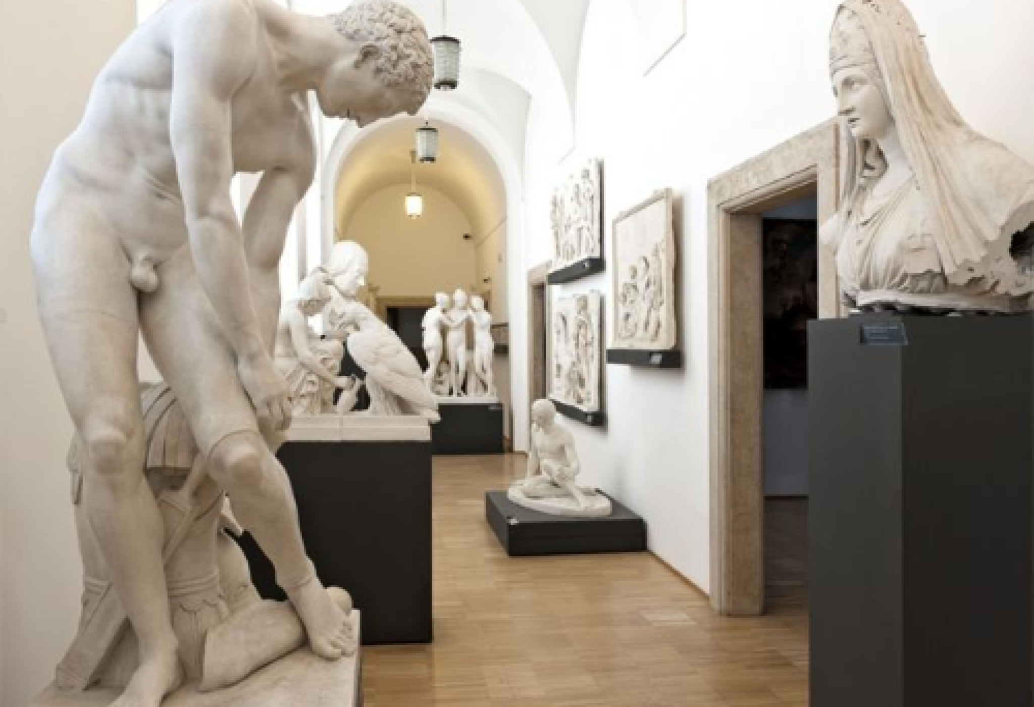 Una sala della Galleria dell’Accademia di San Luca a Roma, dove Andrea Bianco parla di «un’esperienza validissima dal punto di vista dell'accessibilità, ma anche sul piano artistico e umano»
