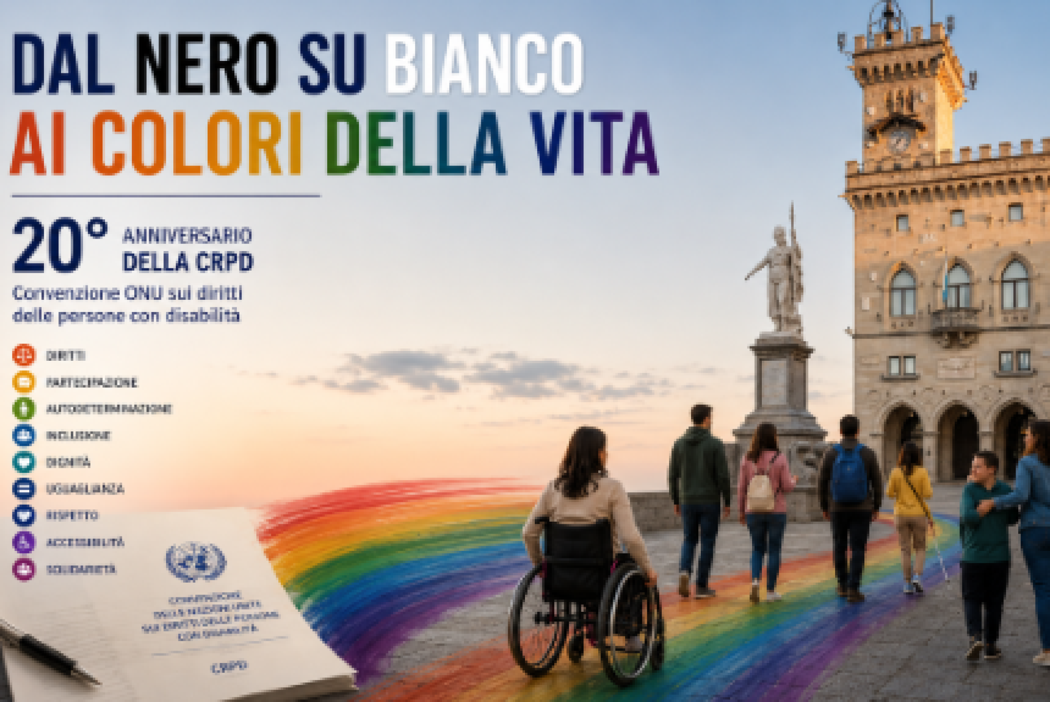 Dal nero su bianco delle norme ai colori della vita delle persone