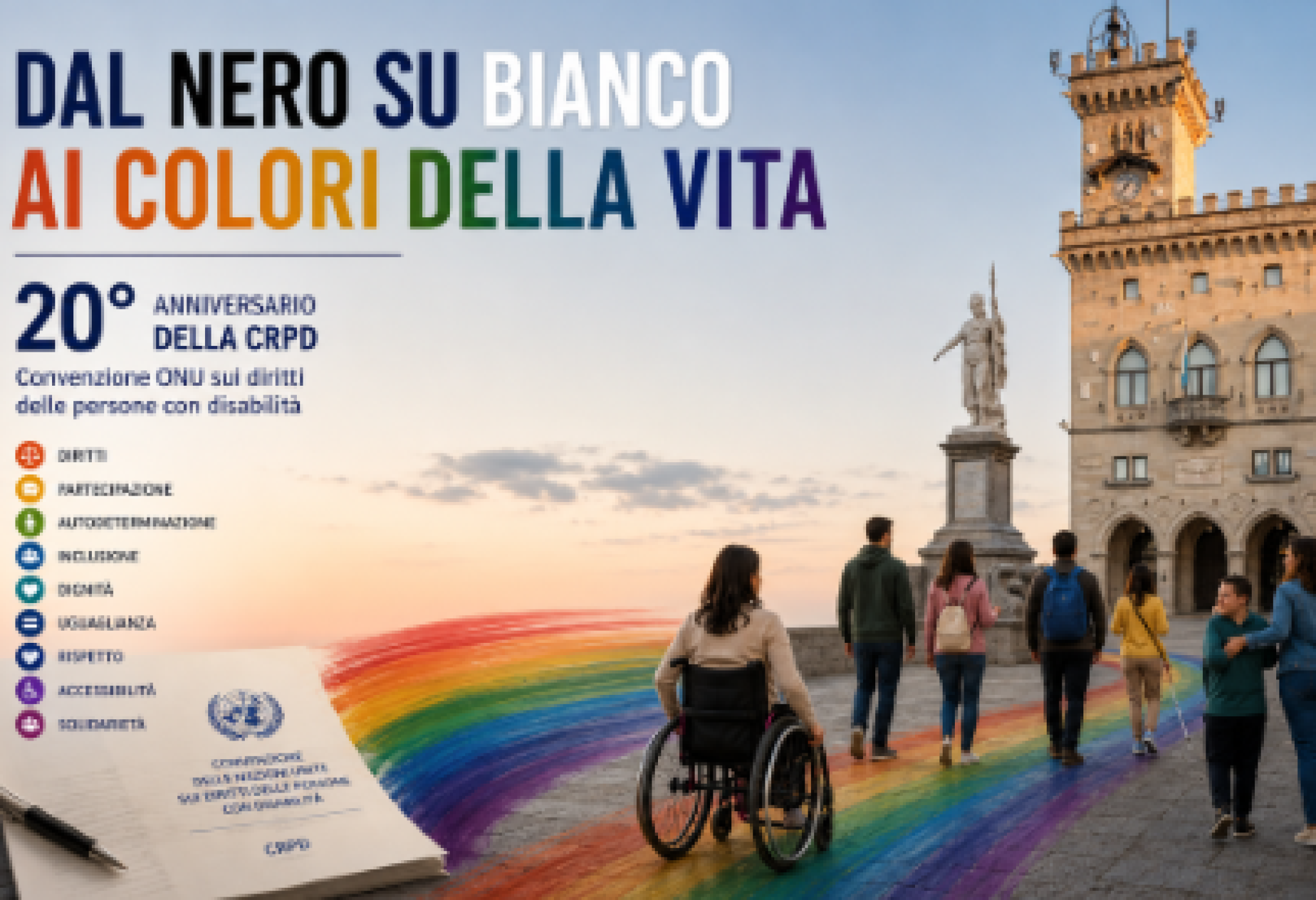 Dal nero su bianco delle norme ai colori della vita delle persone